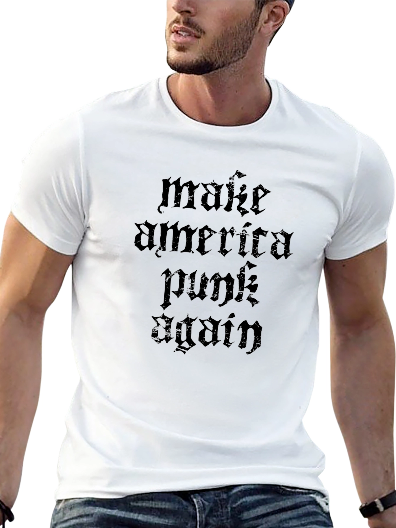 Make America Punk Again Black T-Shirt