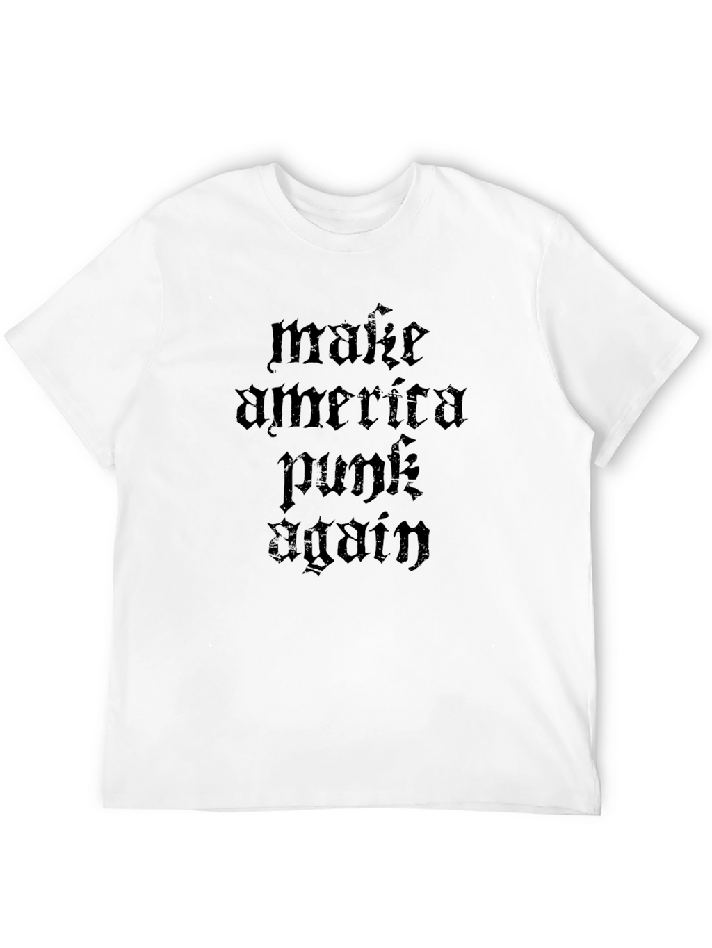 Make America Punk Again Black T-Shirt