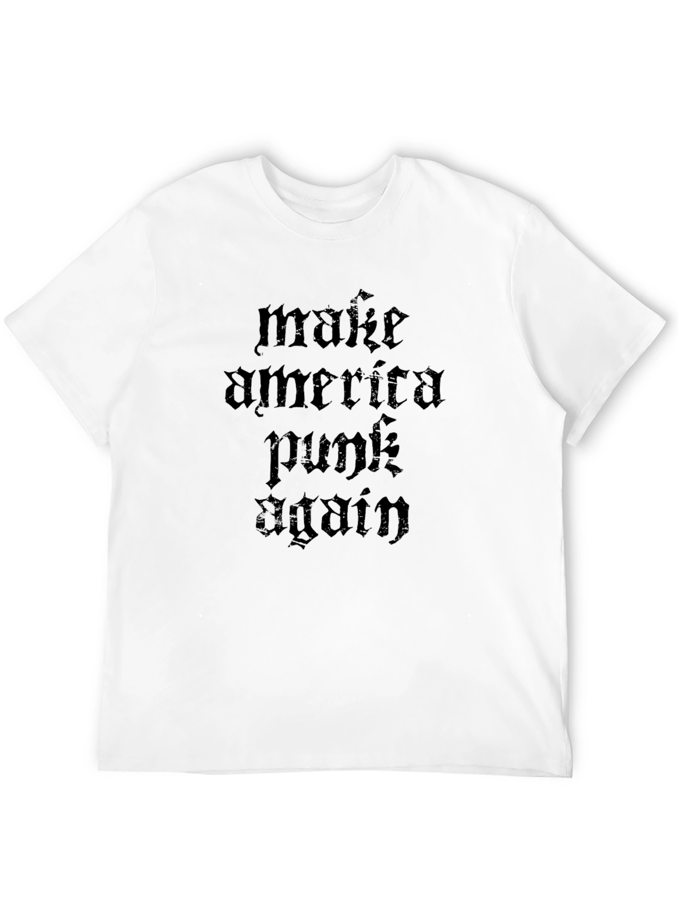 Make America Punk Again Black T-Shirt