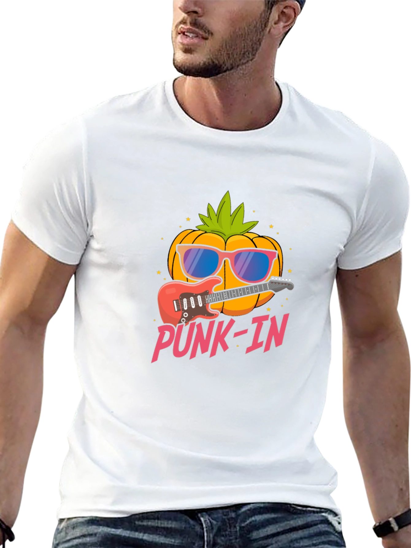 Punk-in Graphic Tee - Halloween Music Shirt