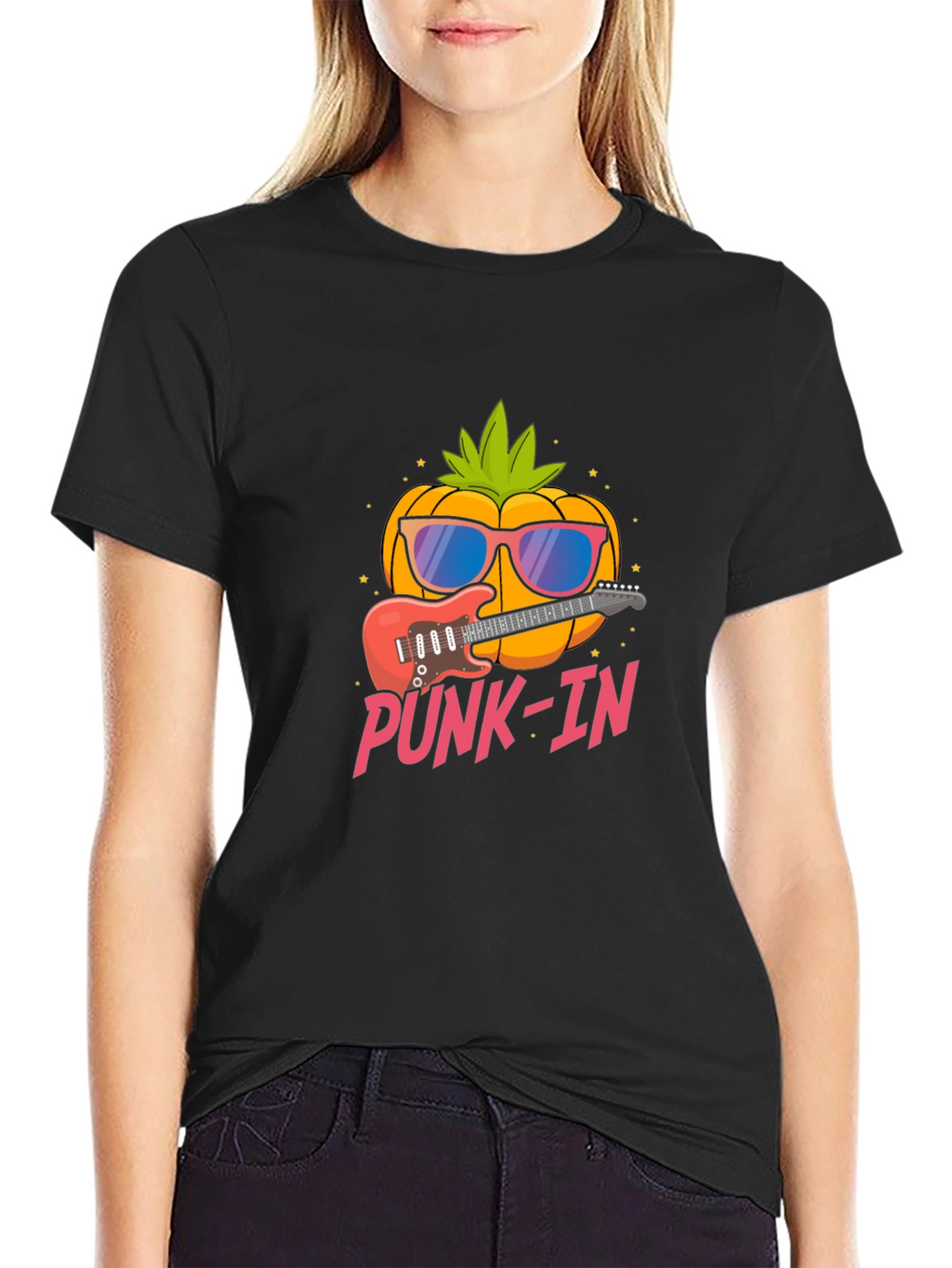 Punk-in Graphic Tee - Halloween Music Shirt
