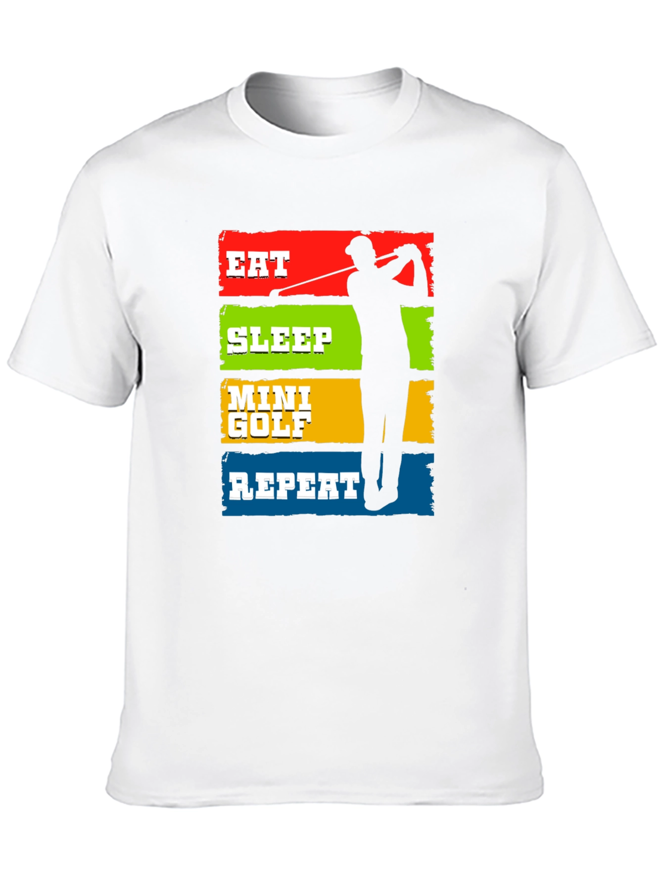 Eat Sleep Mini Golf Repeat T-Shirt