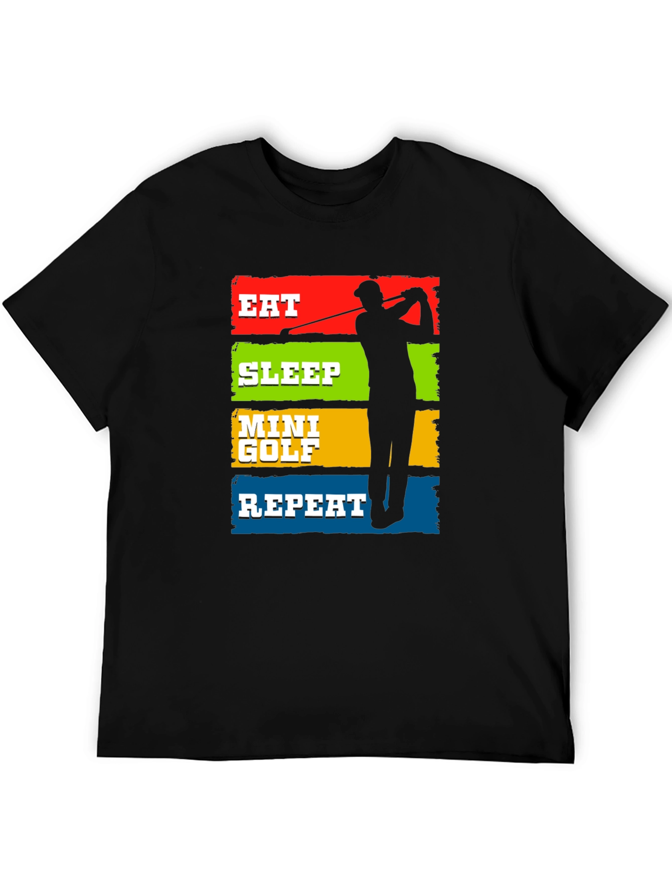 Eat Sleep Mini Golf Repeat T-Shirt