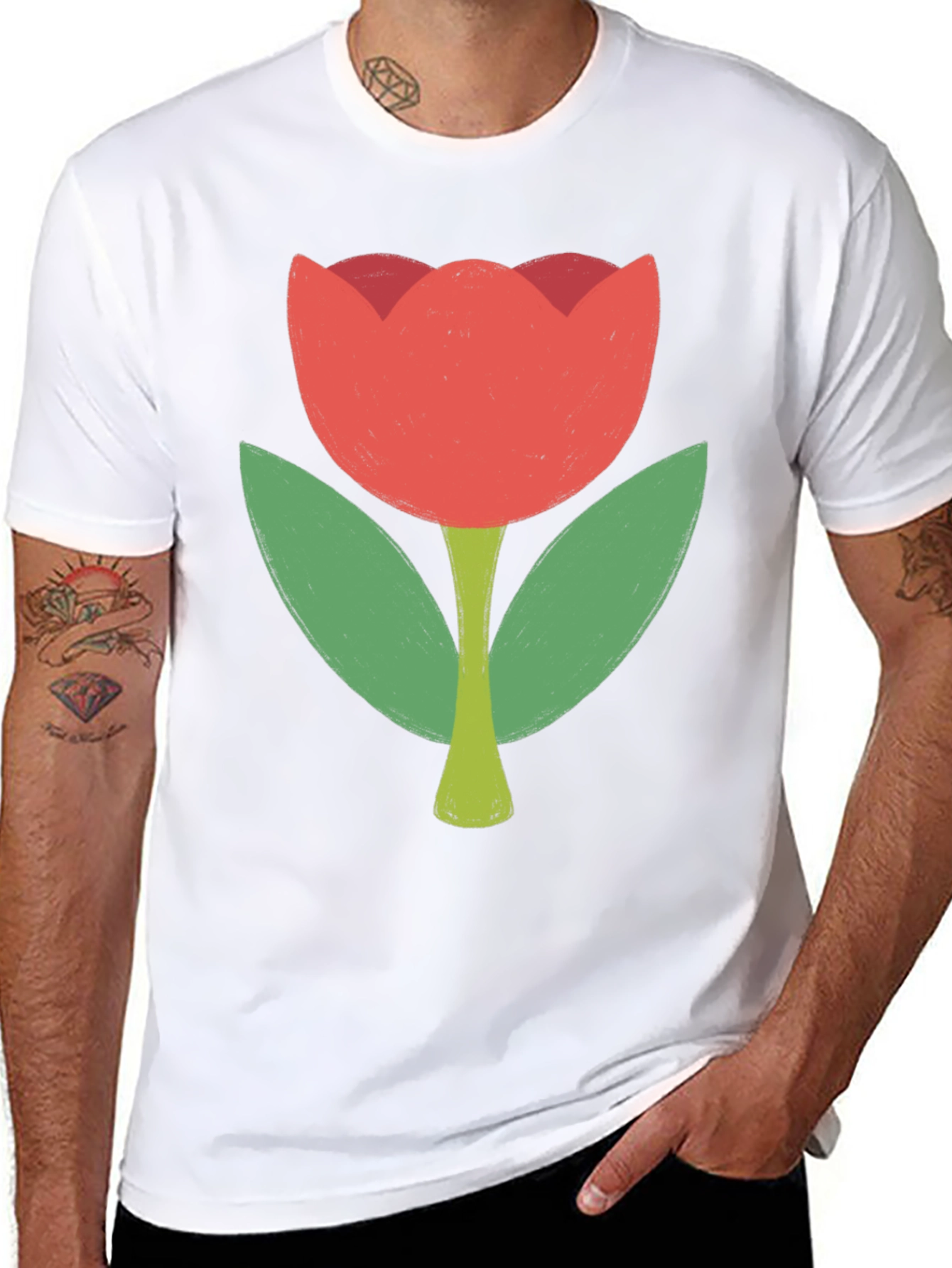 Tulip Graphic Tee - Classic Fit