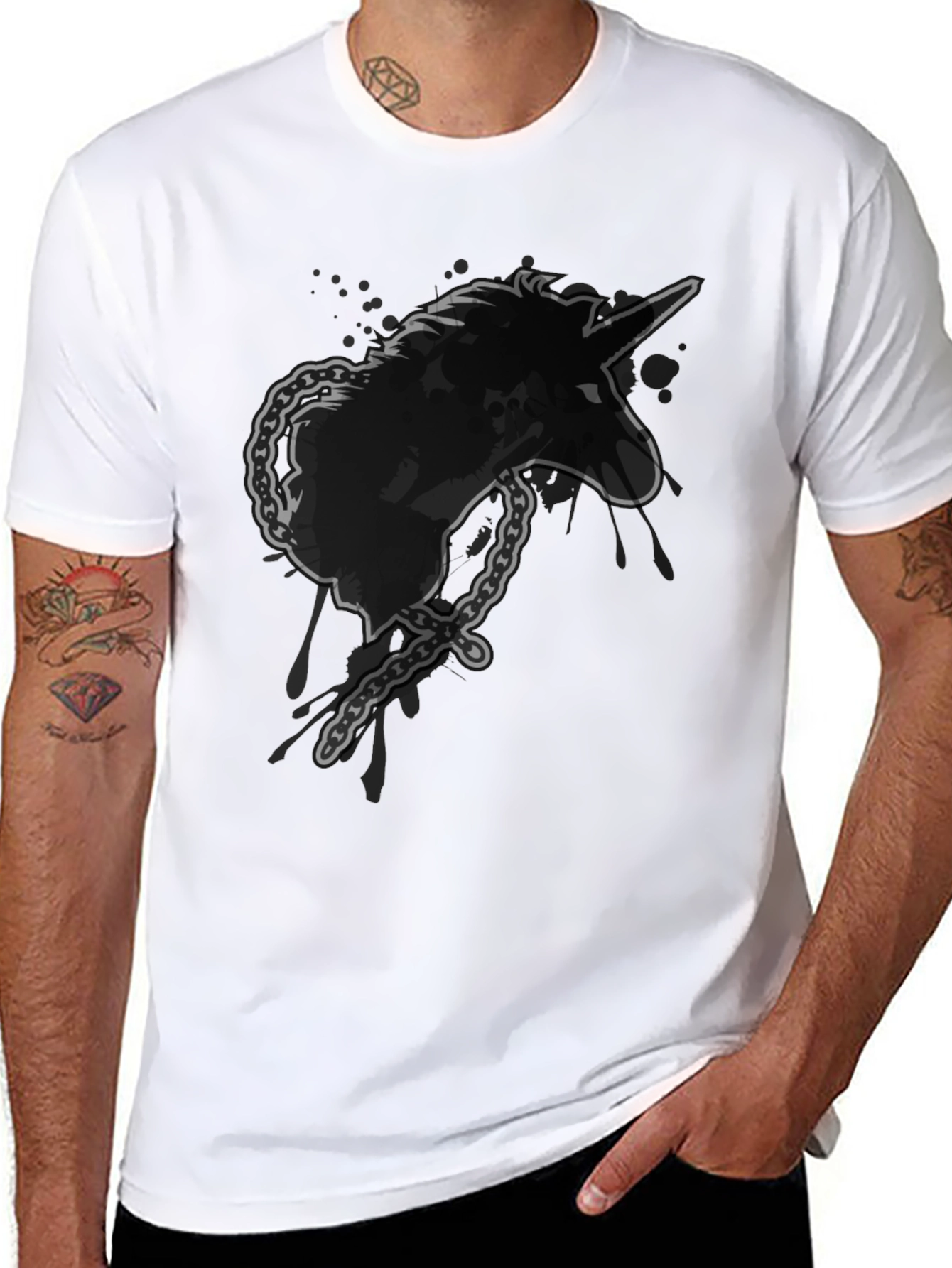 Unicorn Chain Graphic Tee