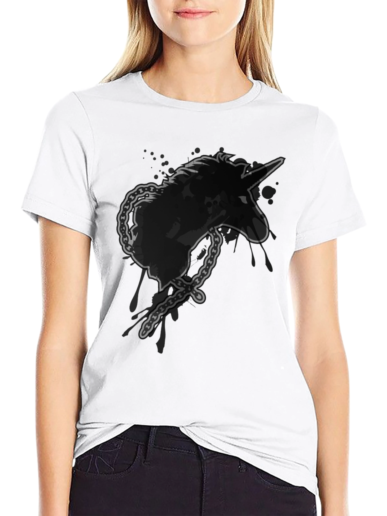 Unicorn Chain Graphic Tee