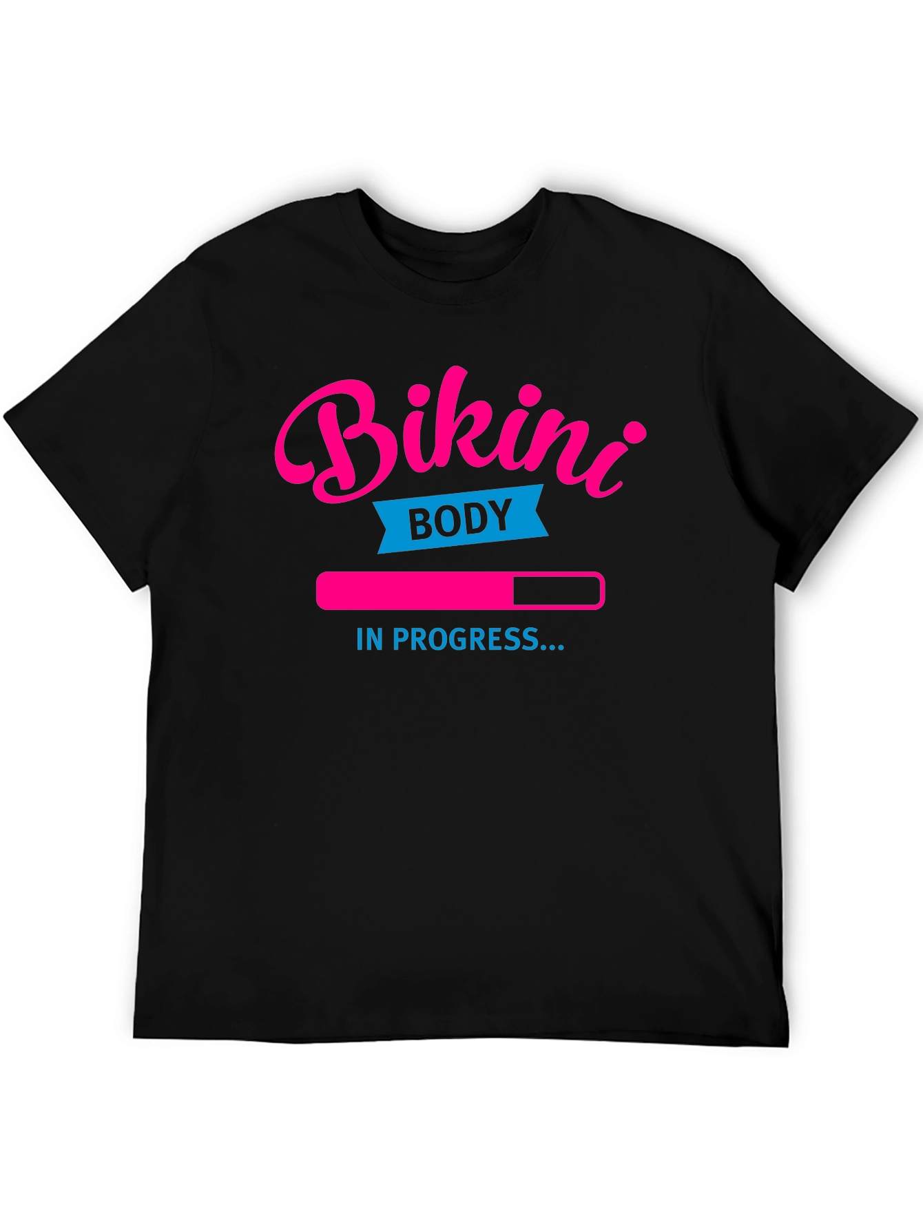 Bikini Body in Progress T-Shirt - Funny Workout Tee