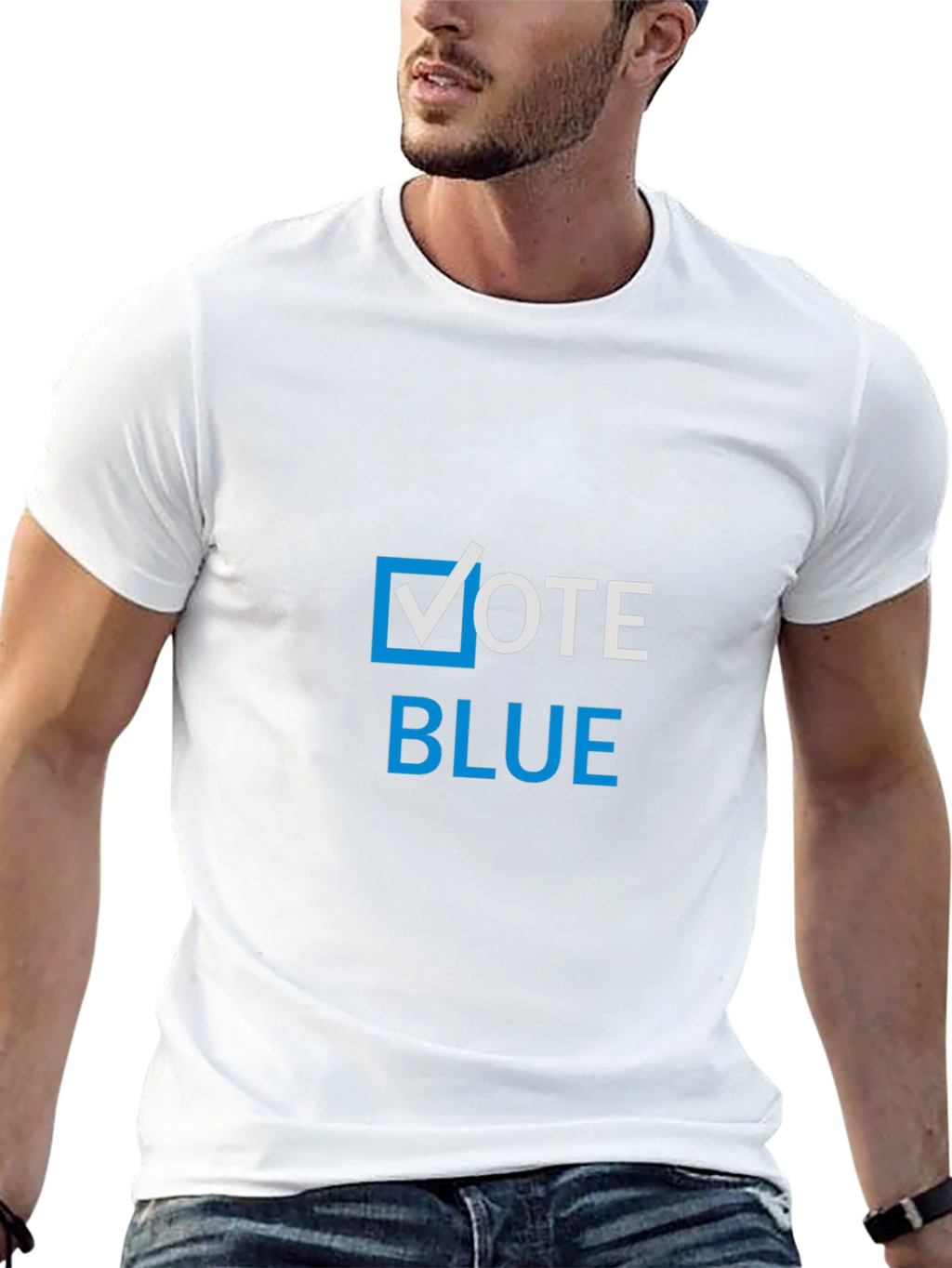 Vote Blue Graphic T-Shirt