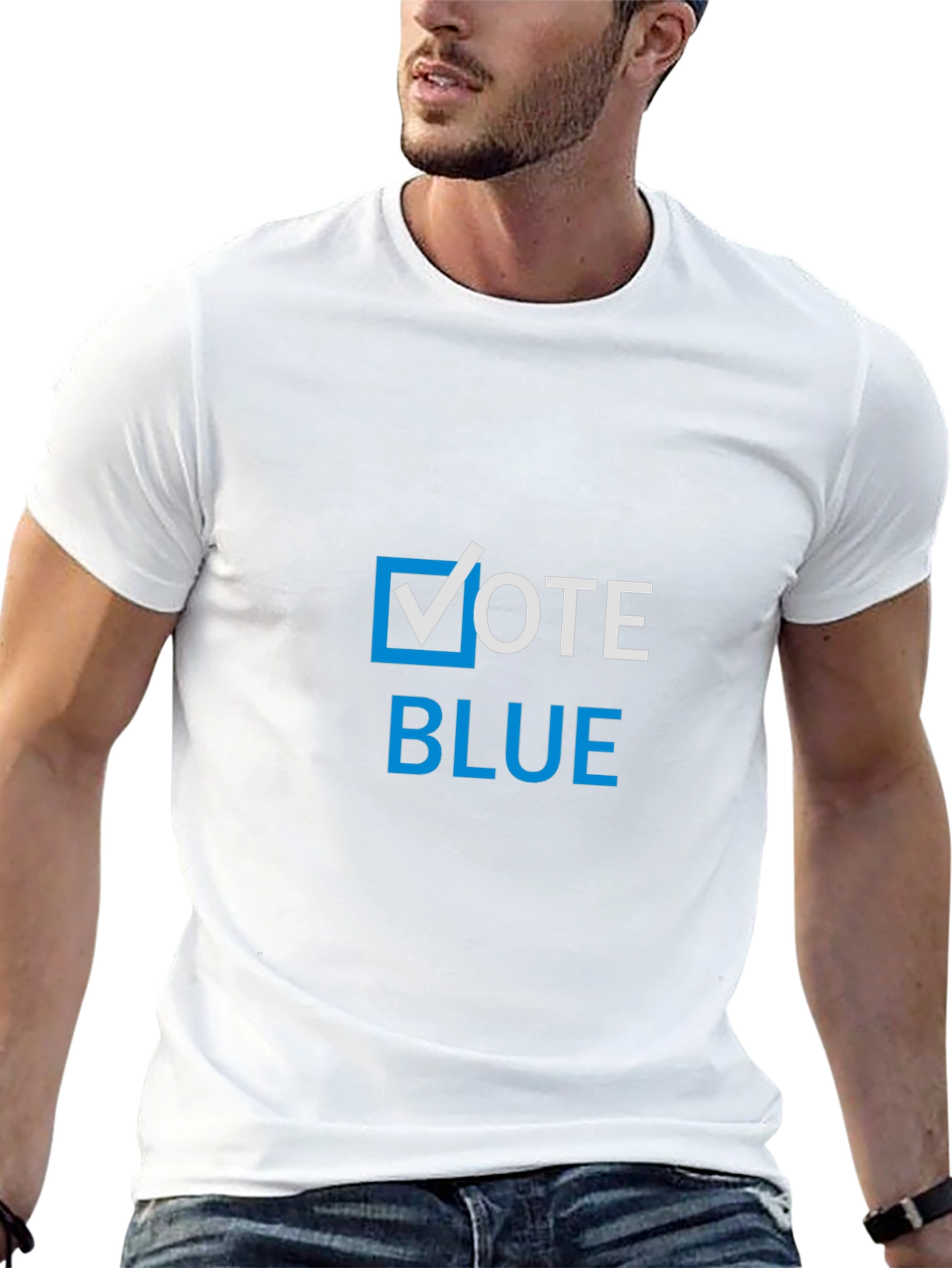 Vote Blue Graphic T-Shirt