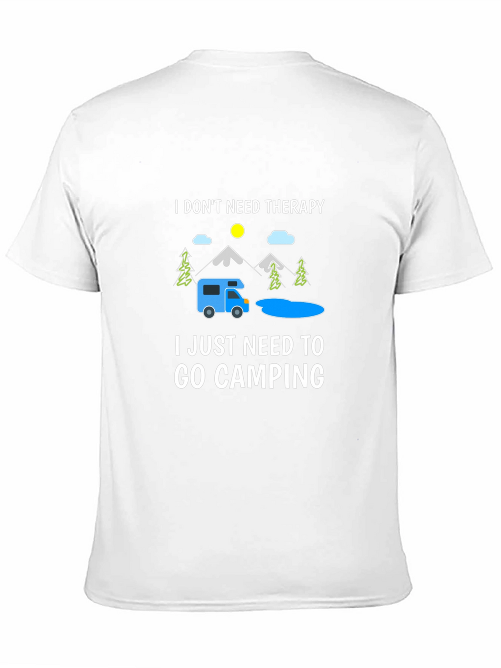 Camping Therapy T-Shirt: Outdoor Adventure Tee