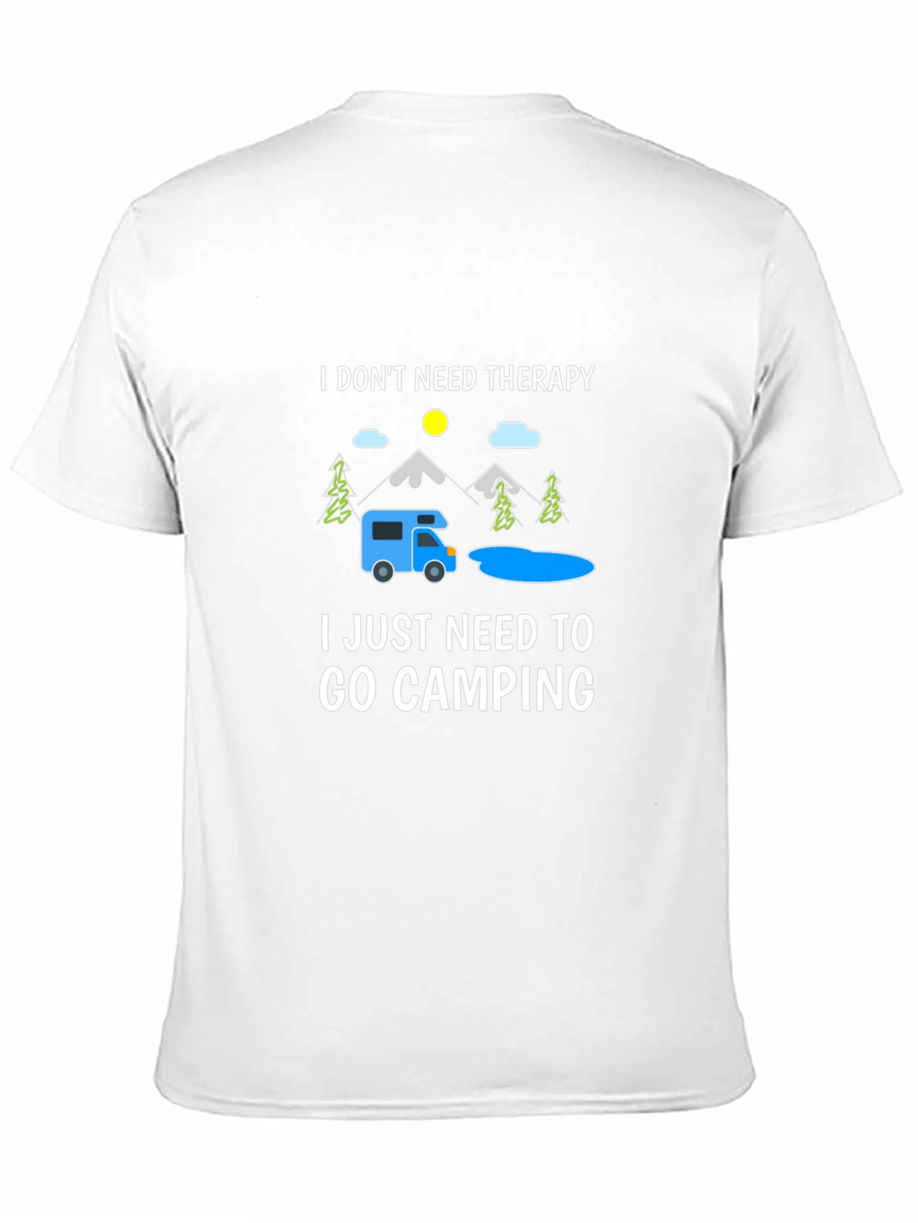 Camping Therapy T-Shirt: Outdoor Adventure Tee