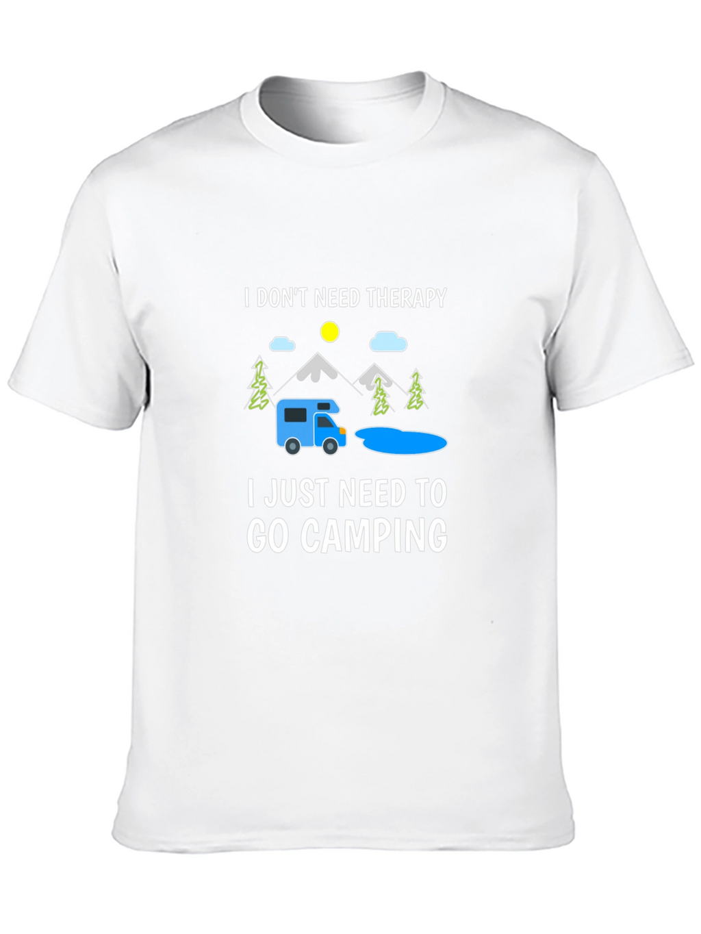 Camping Therapy T-Shirt: Outdoor Adventure Tee