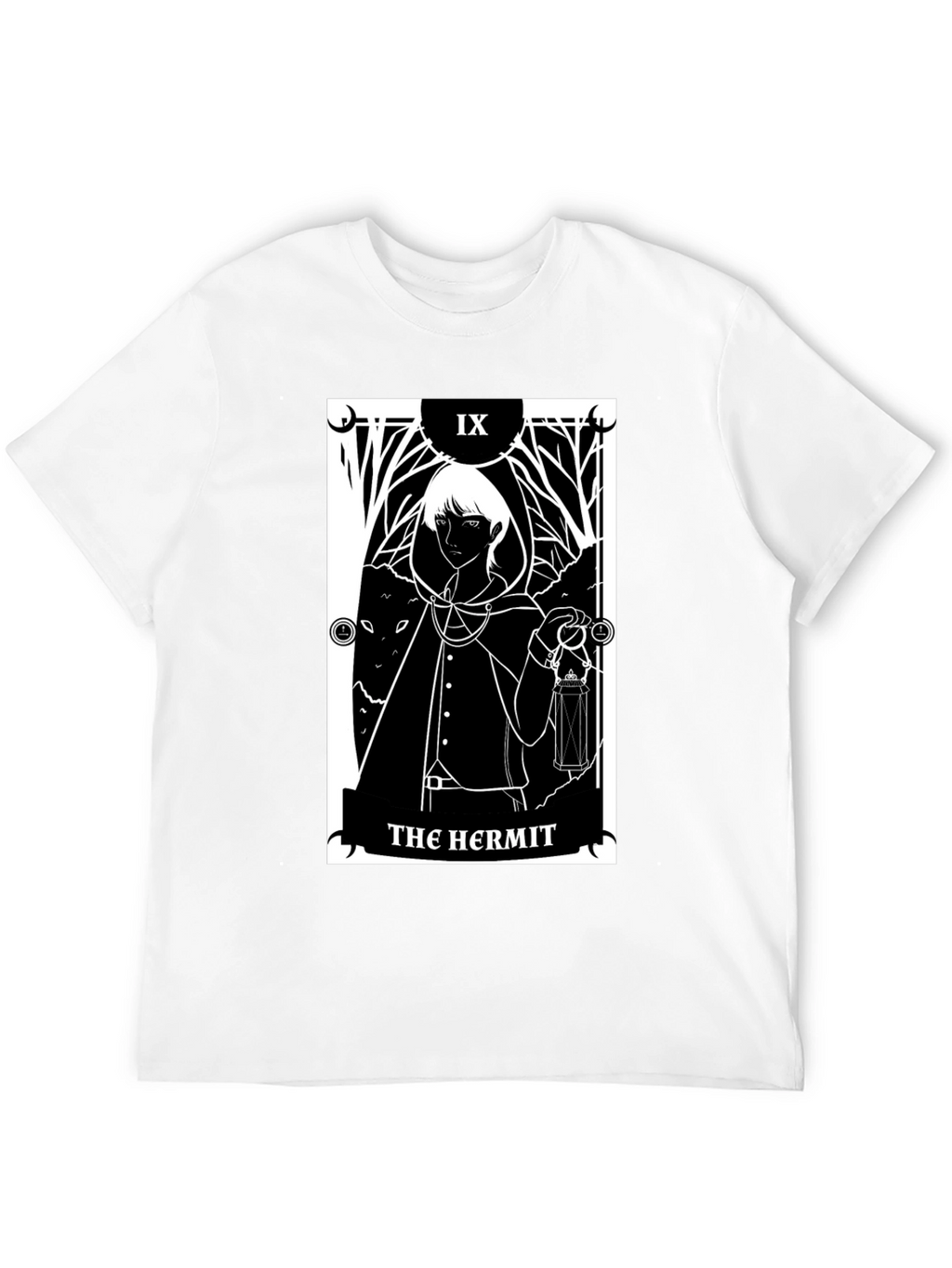 The Hermit Tarot Card T-Shirt