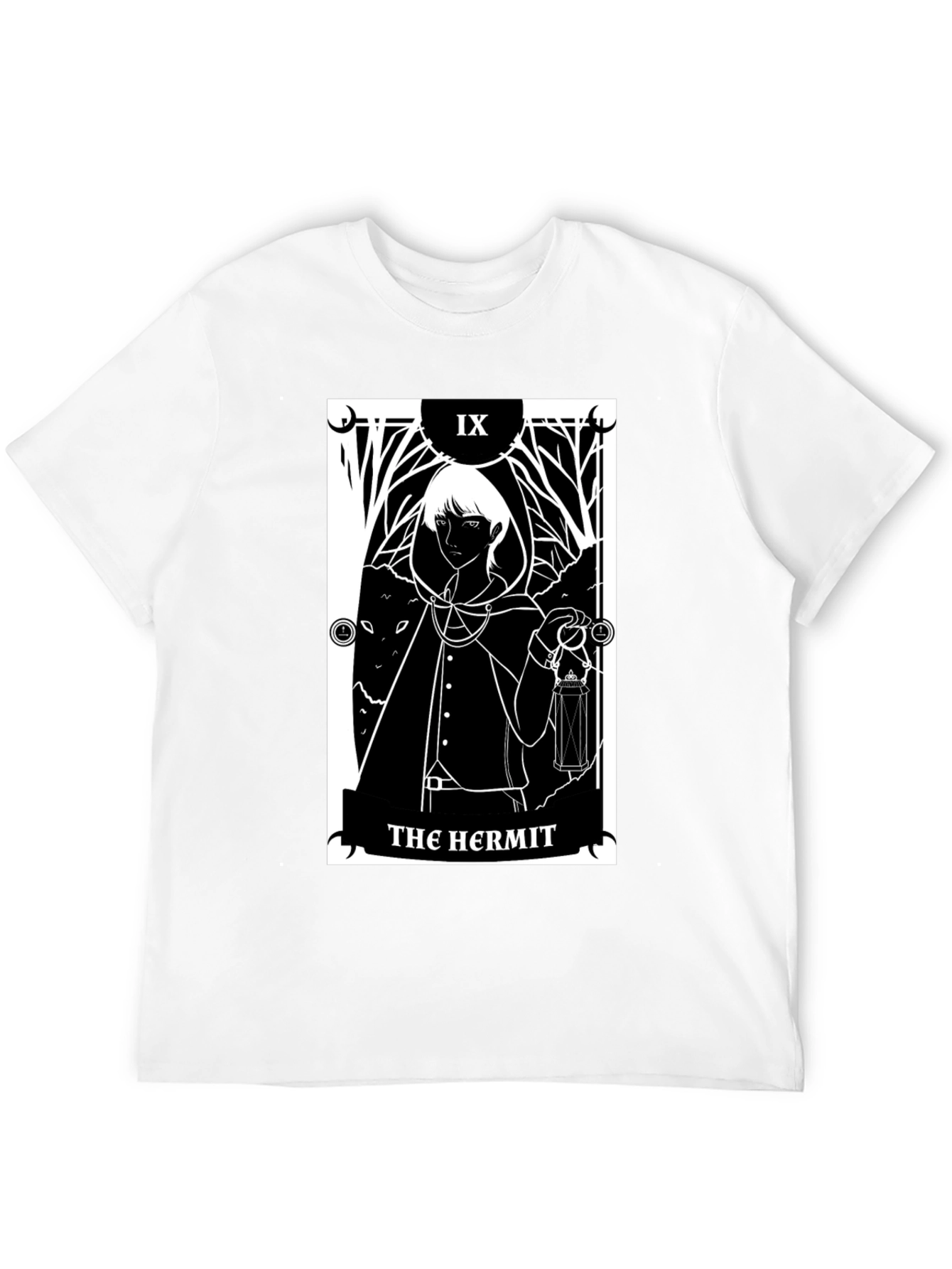 The Hermit Tarot Card T-Shirt