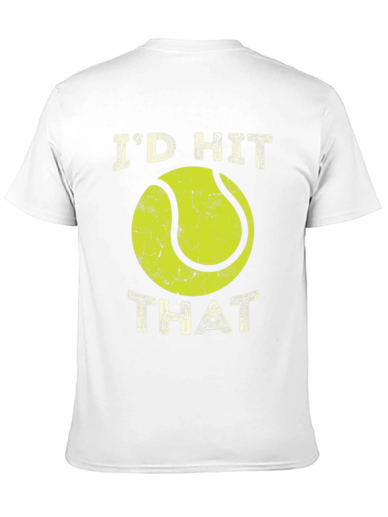 Id Hit That Tennis Ball Graphic T-Shirt