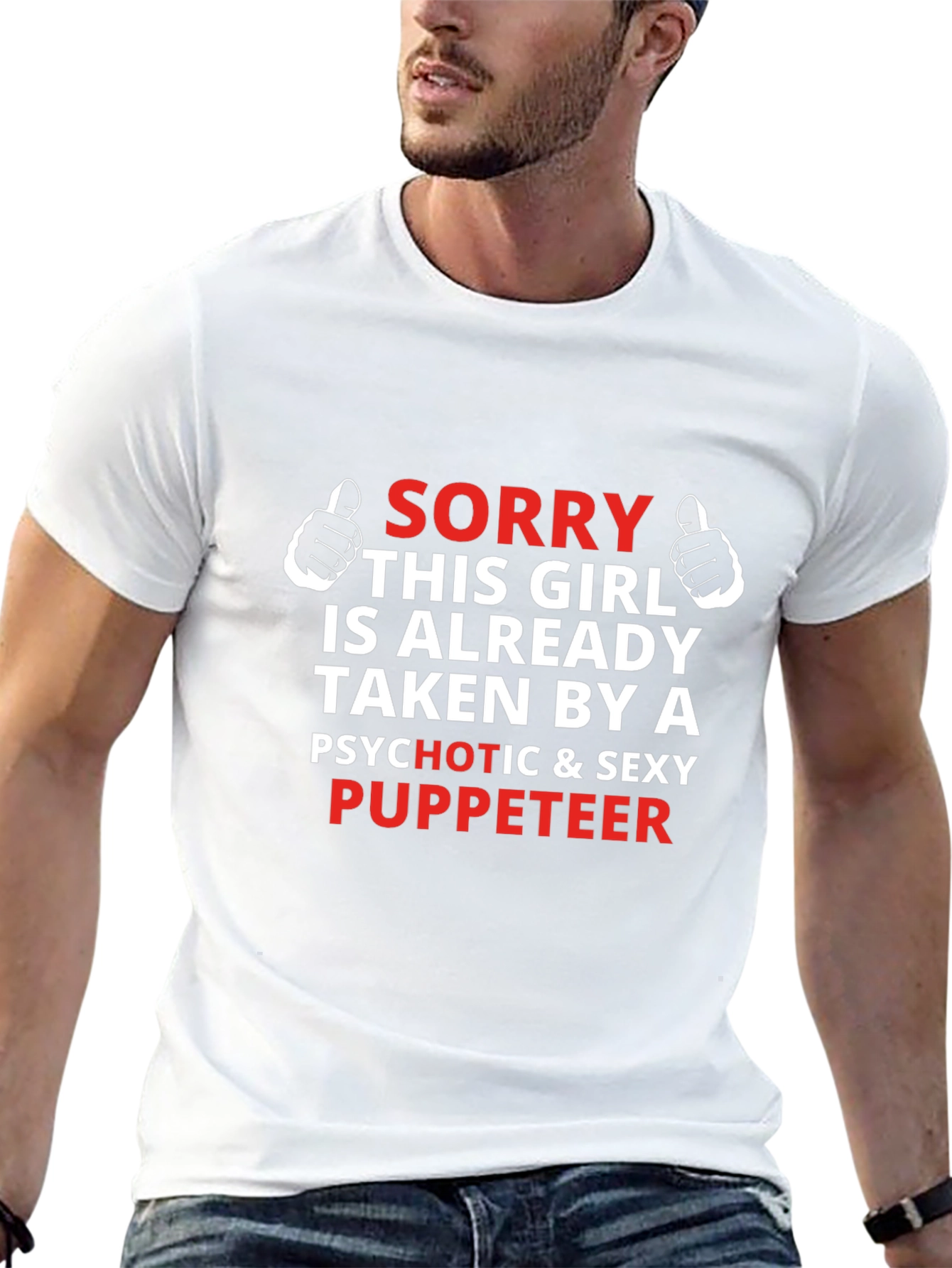 Taken by a Sexy Puppeteer Graphic T-Shirt
