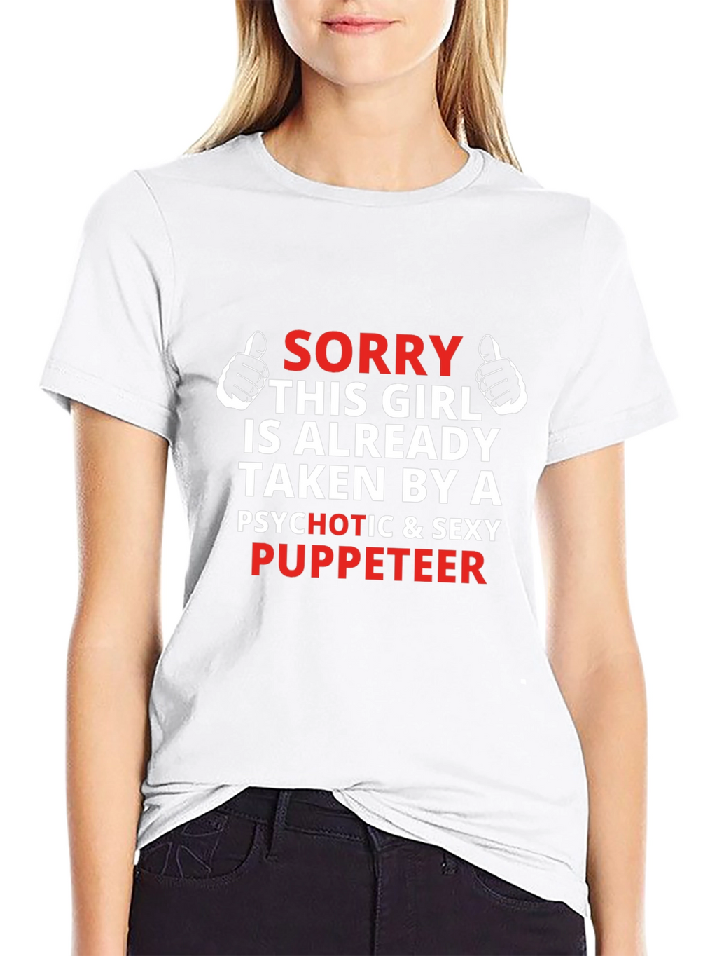 Taken by a Sexy Puppeteer Graphic T-Shirt