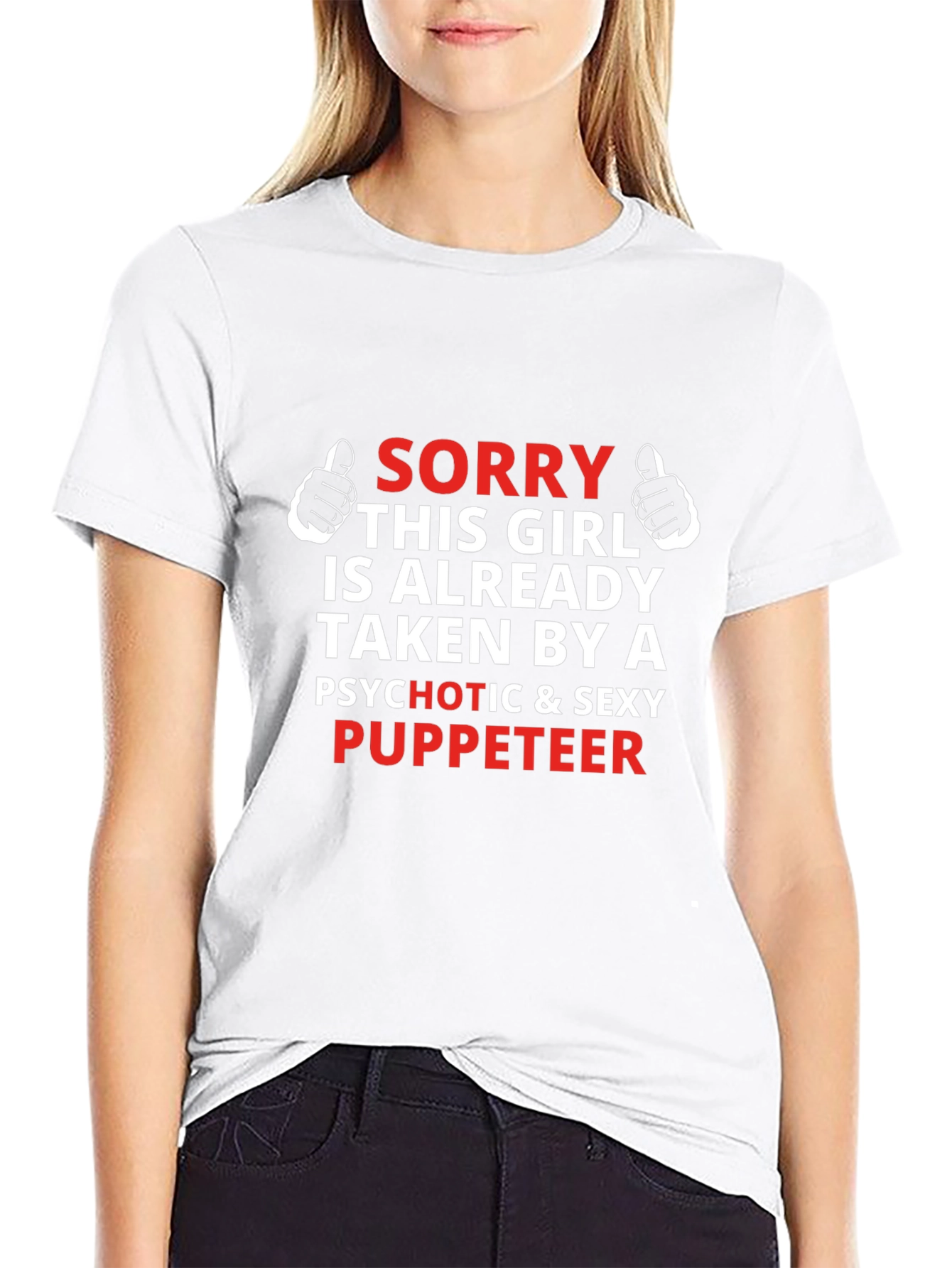 Taken by a Sexy Puppeteer Graphic T-Shirt