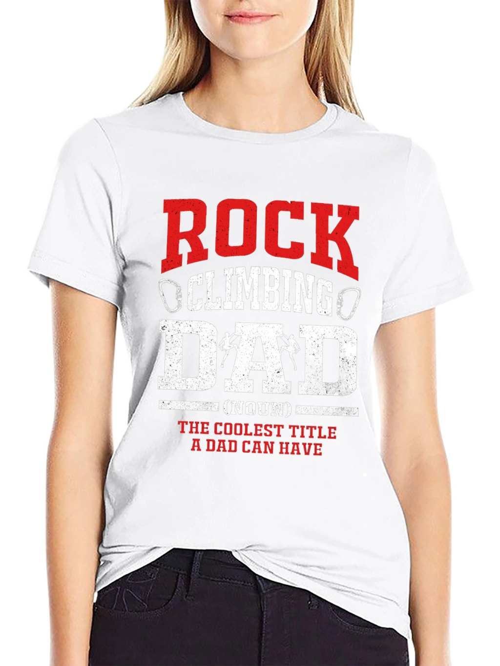 Rock Climbing Dad T-Shirt - Coolest Title