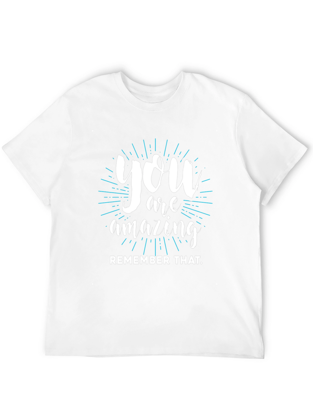 You Are Amazing Graphic T-Shirt - Black
