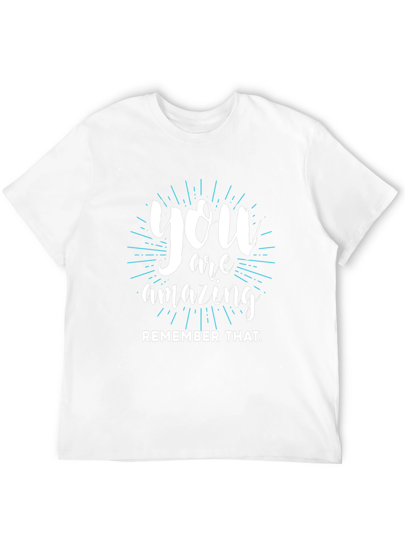 You Are Amazing Graphic T-Shirt - Black