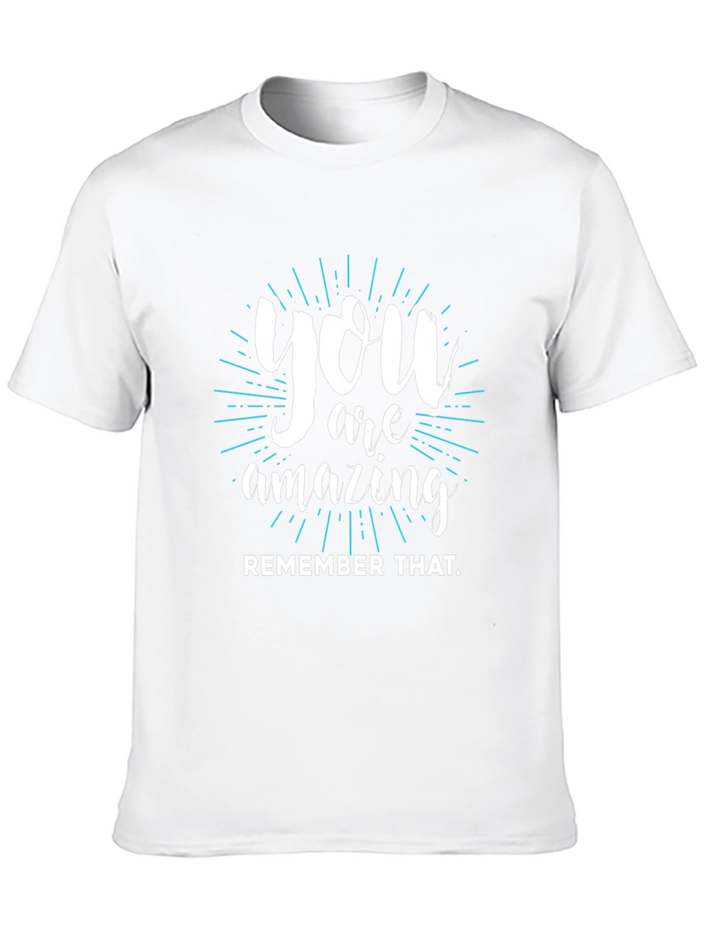 You Are Amazing Graphic T-Shirt - Black