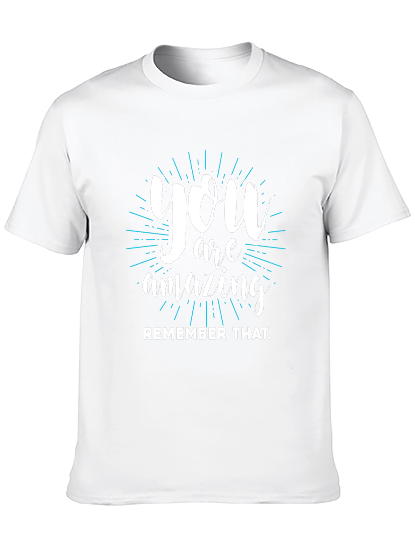 You Are Amazing Graphic T-Shirt - Black