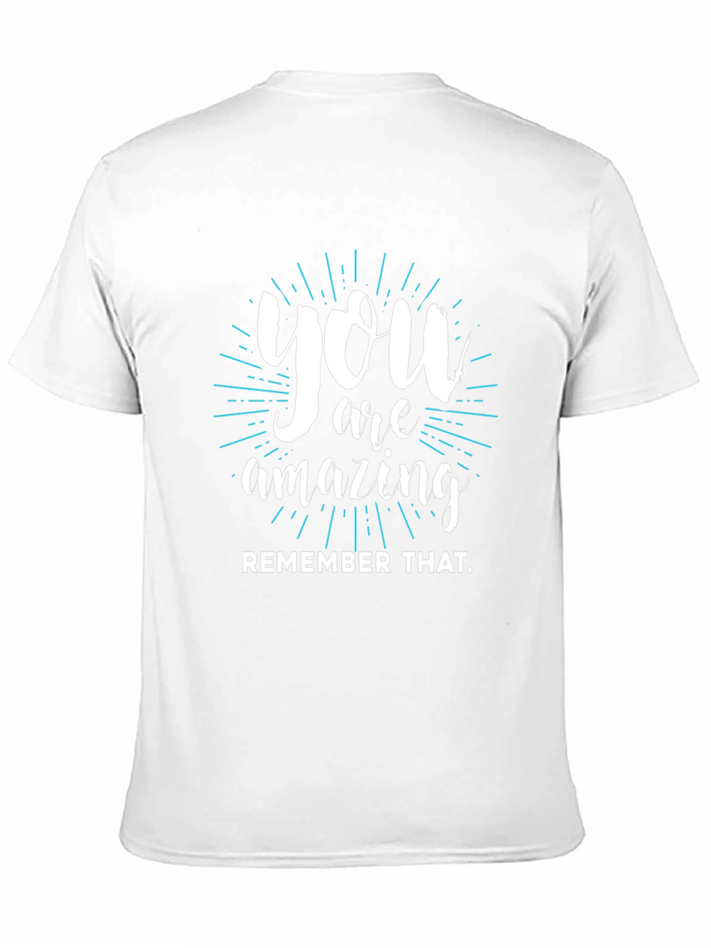 You Are Amazing Graphic T-Shirt - Black