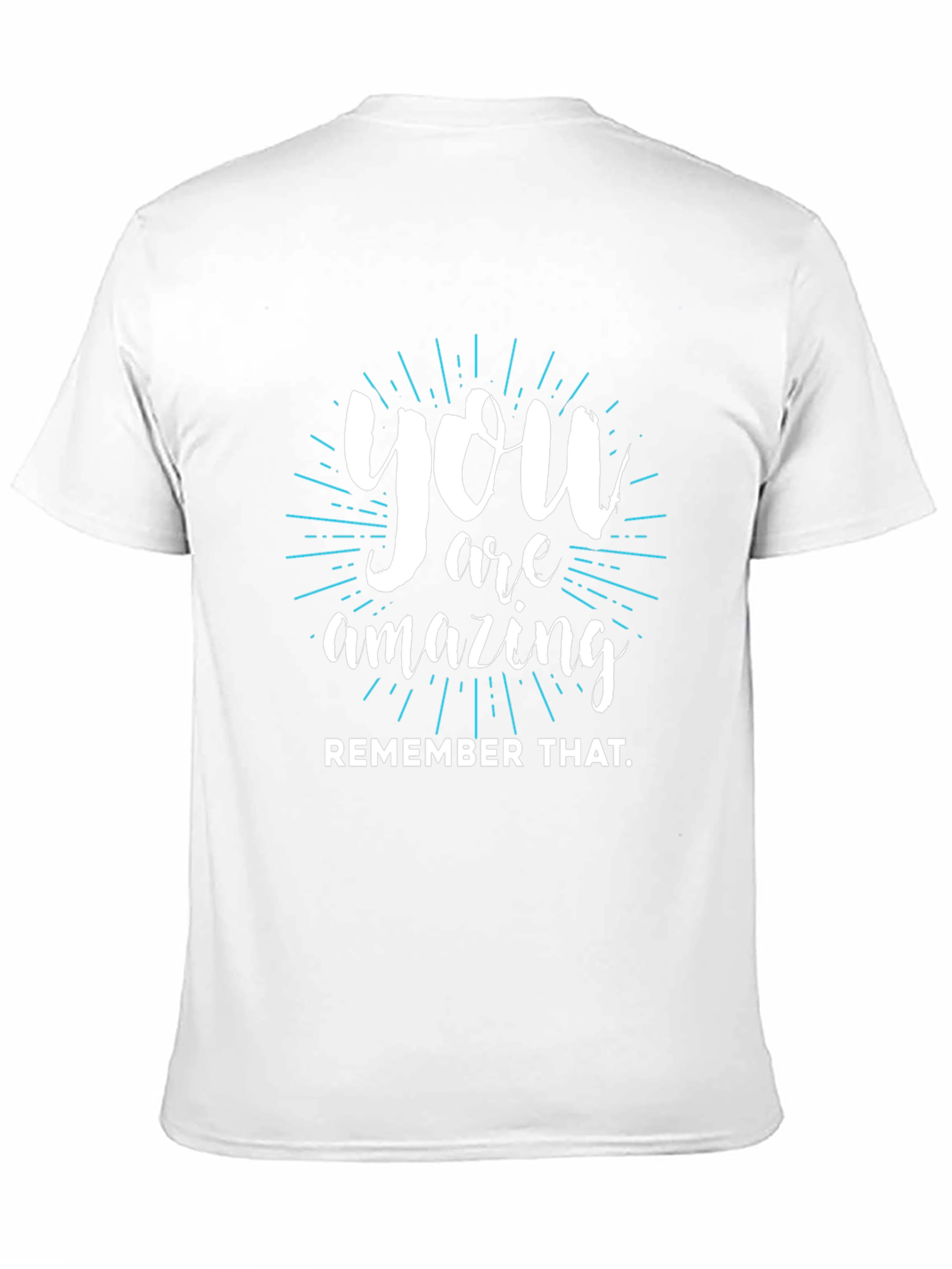 You Are Amazing Graphic T-Shirt - Black