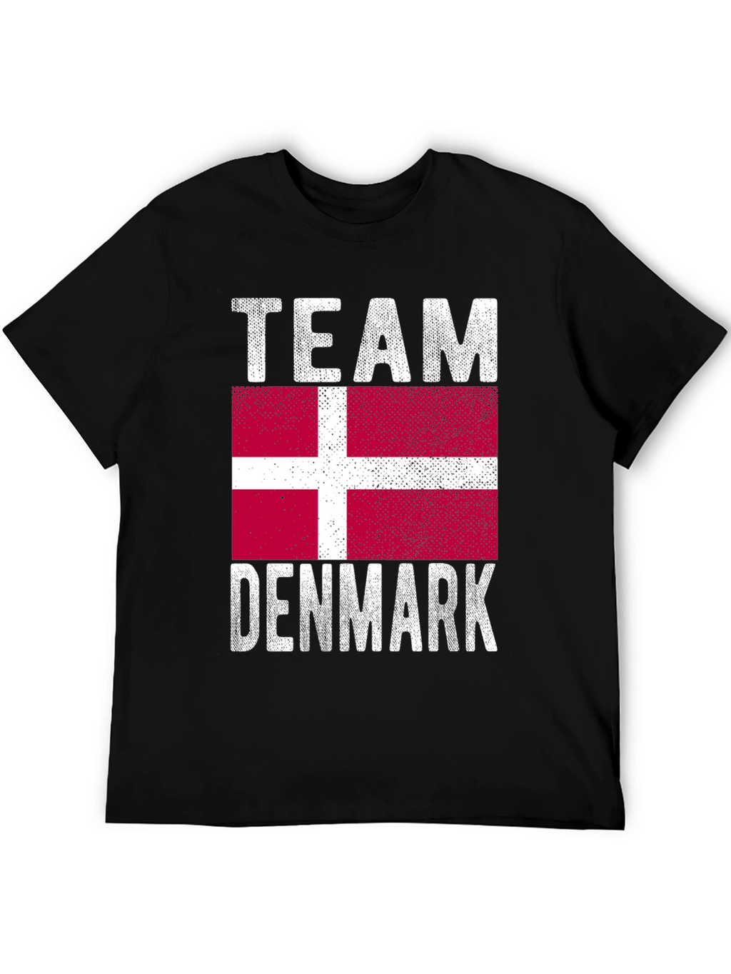 Team Denmark Flag Graphic T-Shirt