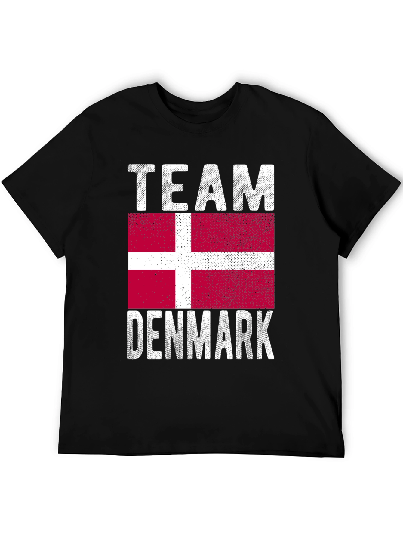 Team Denmark Flag Graphic T-Shirt