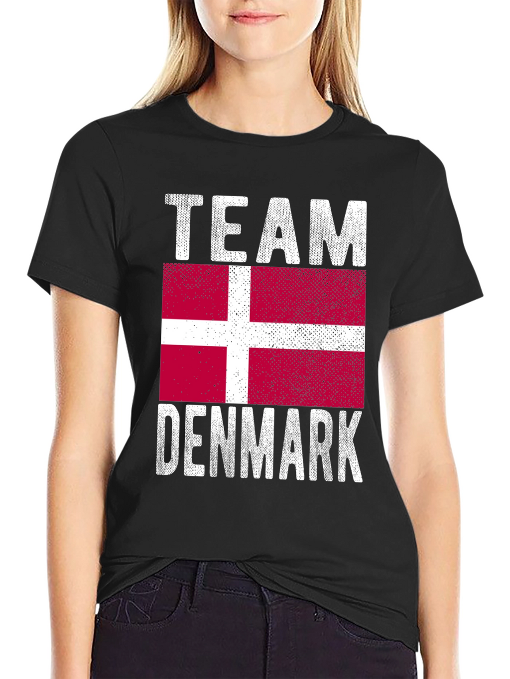 Team Denmark Flag Graphic T-Shirt
