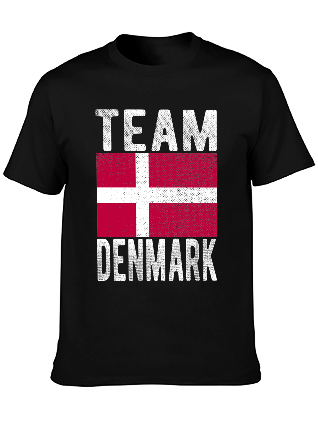 Team Denmark Flag Graphic T-Shirt