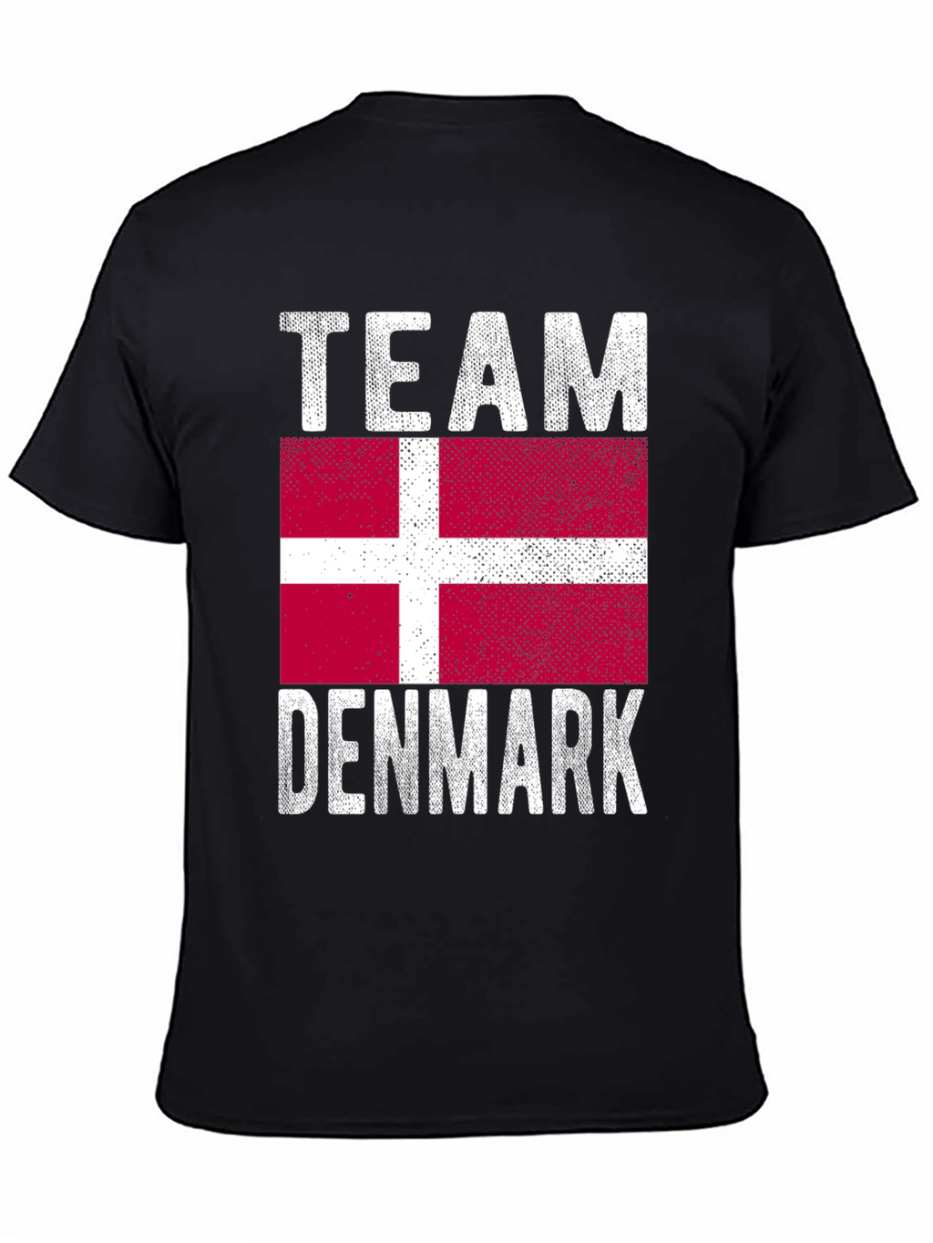 Team Denmark Flag Graphic T-Shirt