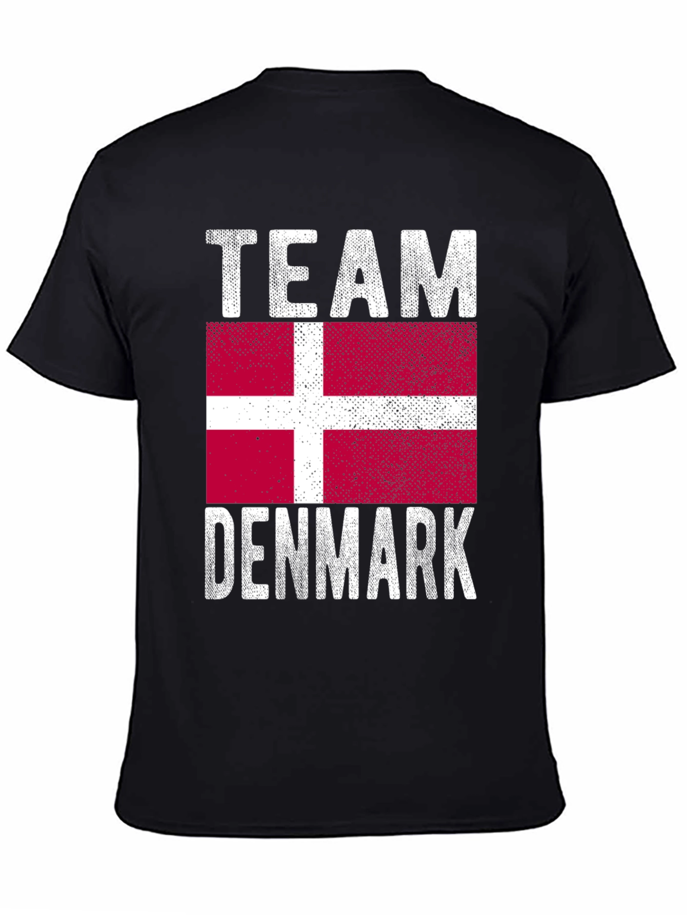Team Denmark Flag Graphic T-Shirt