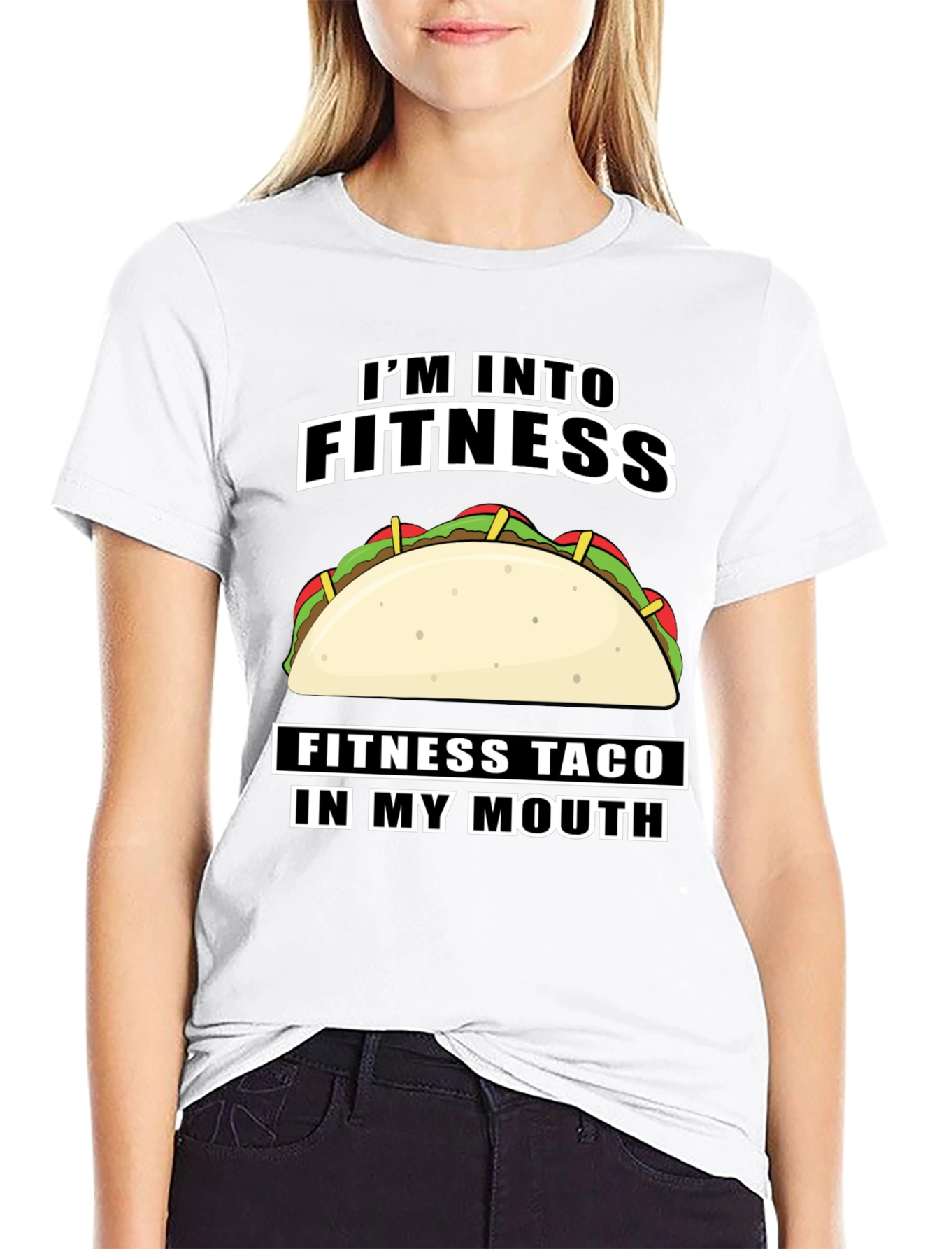 Fitness Taco T-Shirt - Im Into Fitness