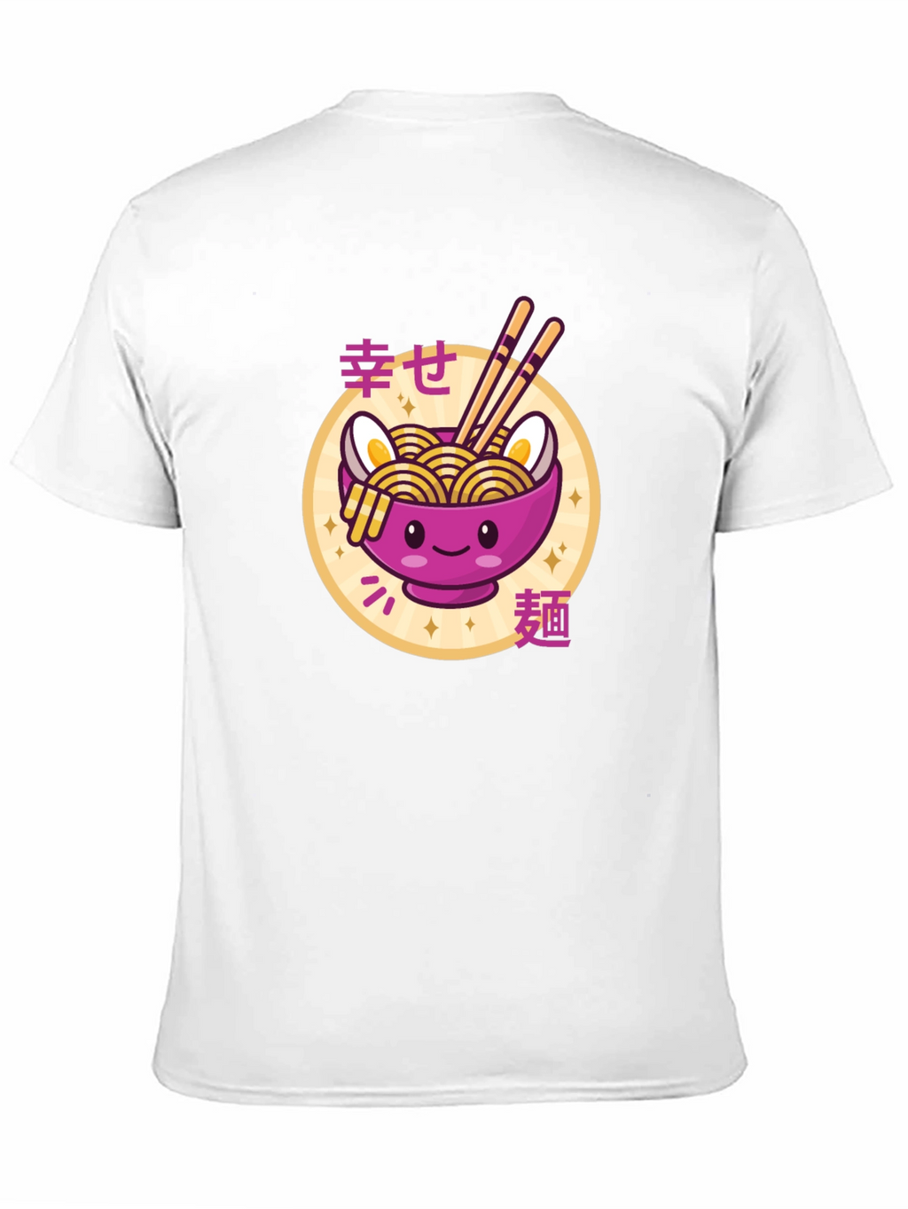 Kawaii Ramen Bowl T-Shirt - Cute Japanese Noodle Design