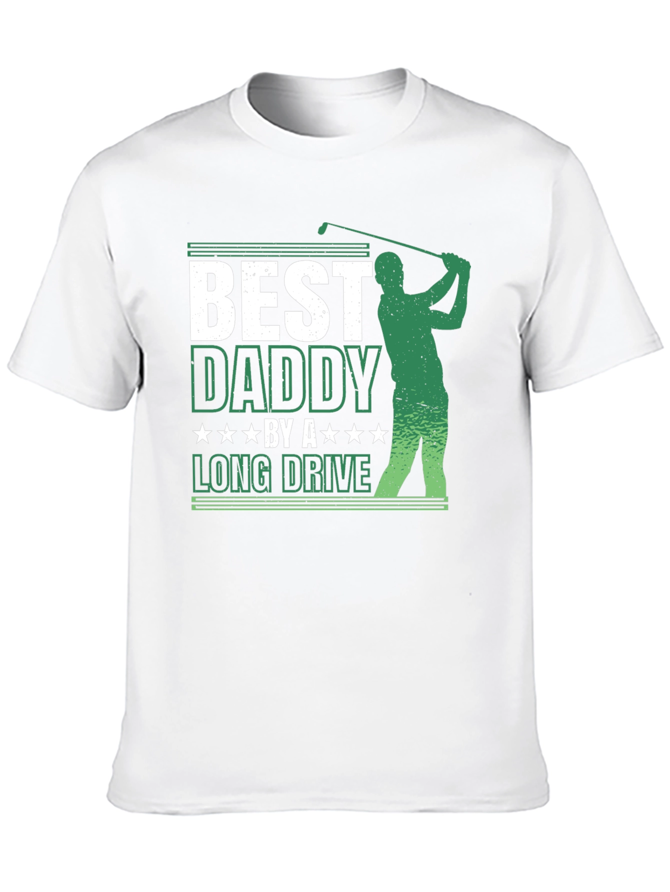Best Daddy Golf T-Shirt - Perfect Fathers Day Gift!