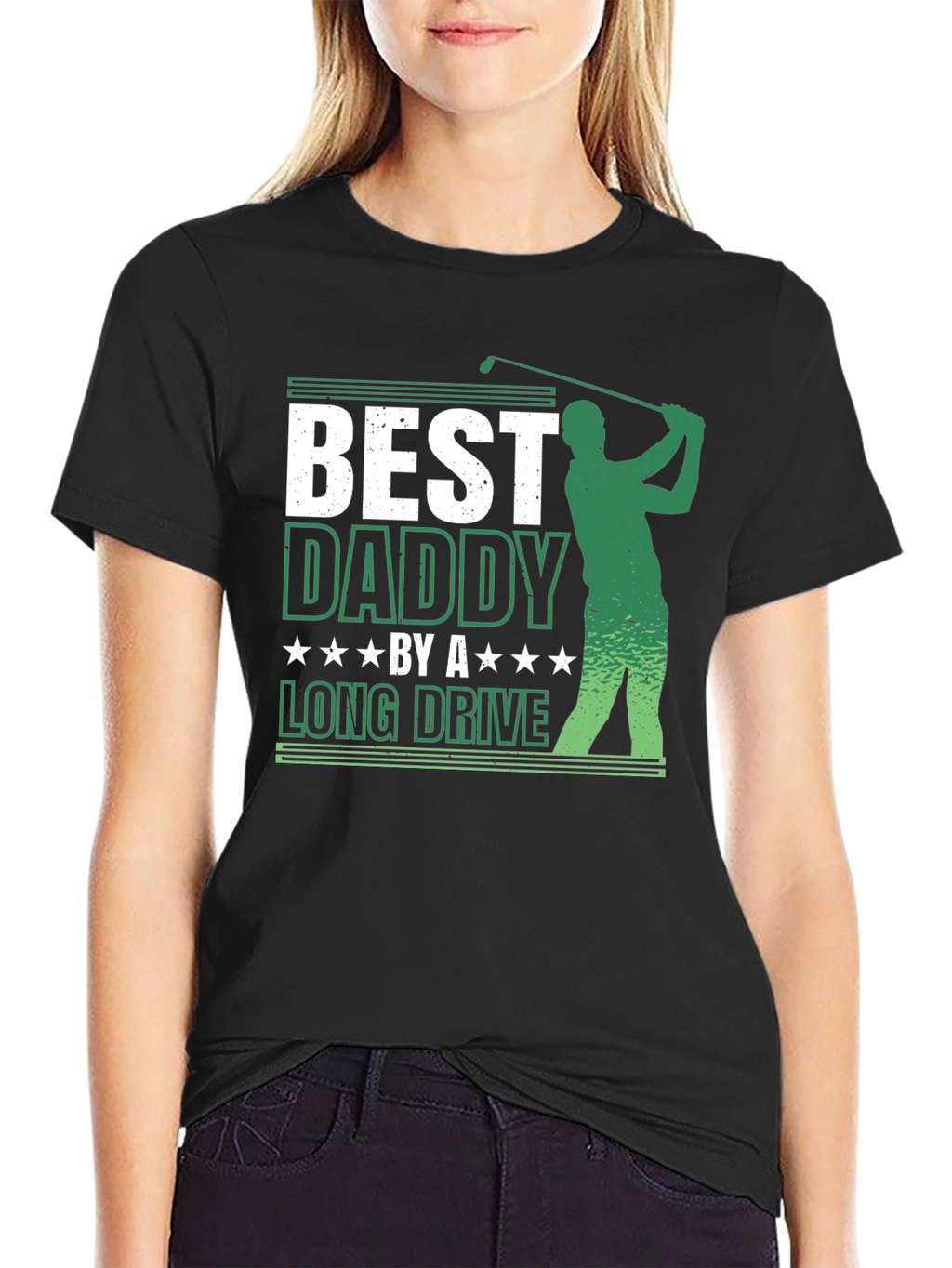 Best Daddy Golf T-Shirt - Perfect Fathers Day Gift!