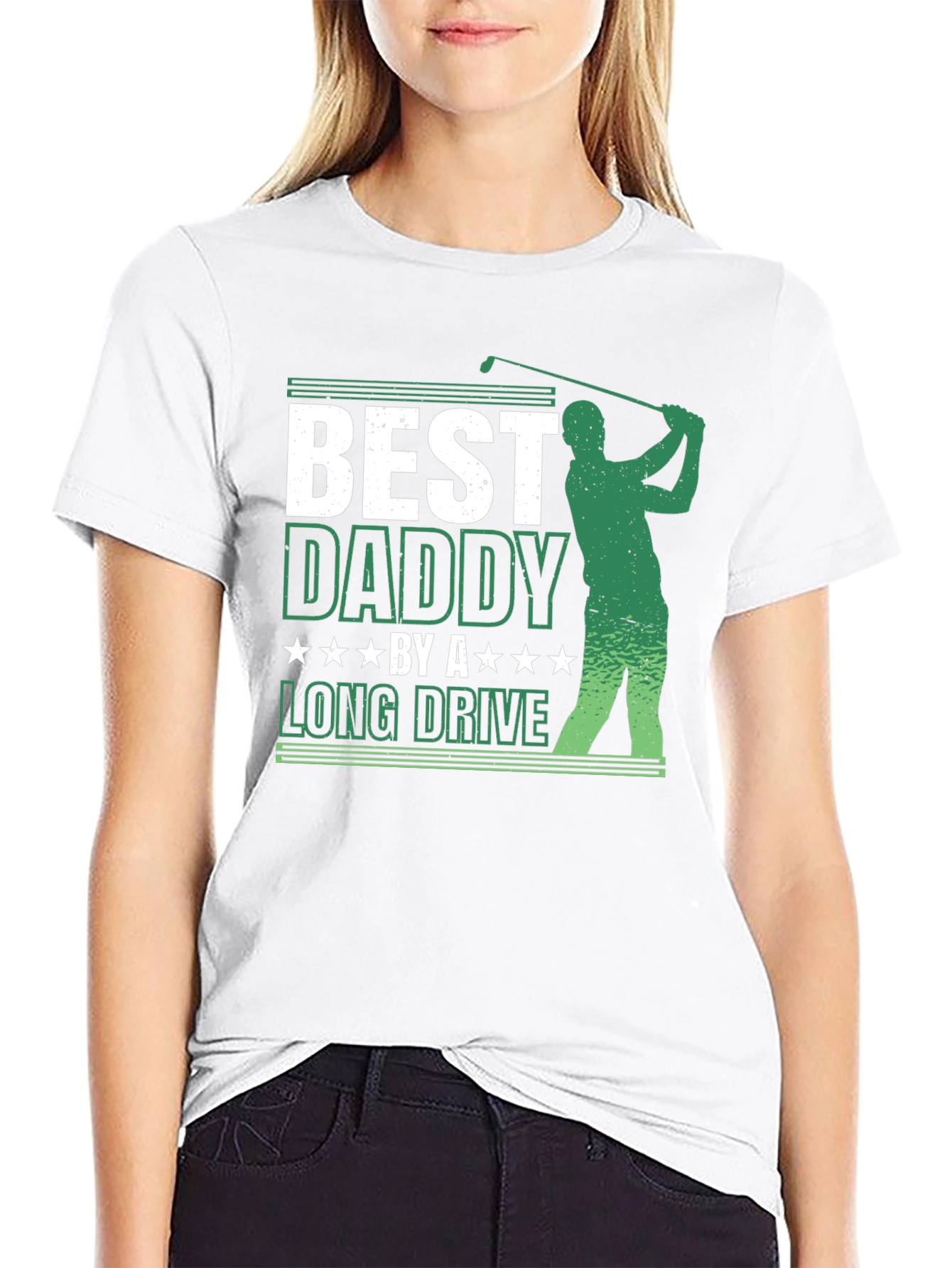 Best Daddy Golf T-Shirt - Perfect Fathers Day Gift!