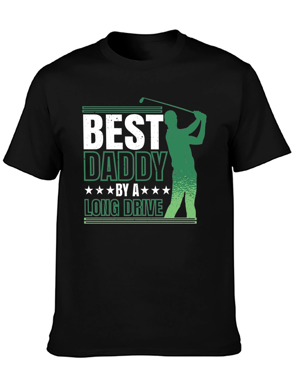 Best Daddy Golf T-Shirt - Perfect Fathers Day Gift!