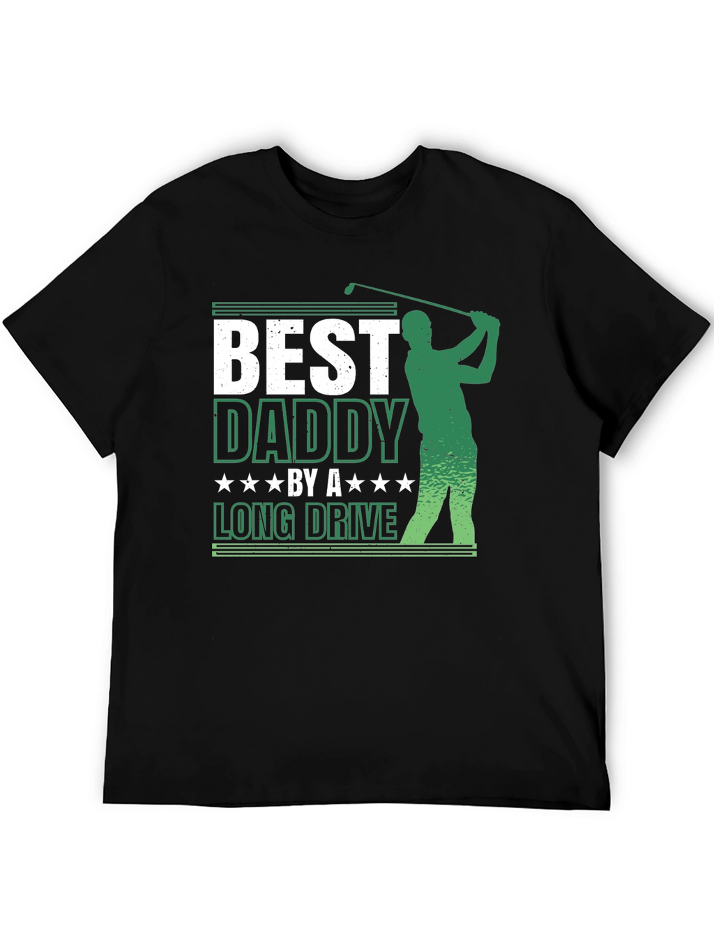 Best Daddy Golf T-Shirt - Perfect Fathers Day Gift!