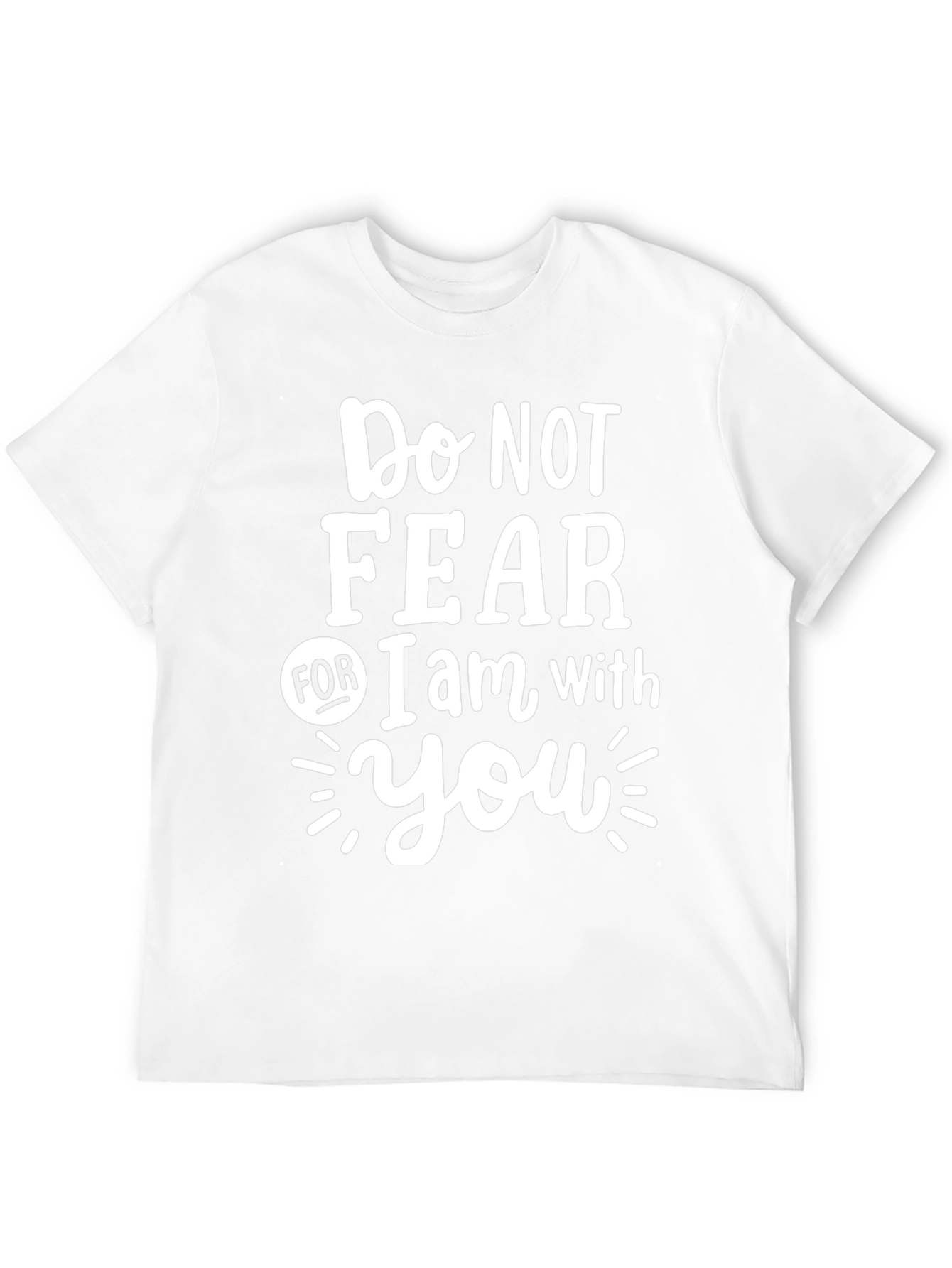 Do Not Fear Graphic Tee - Black