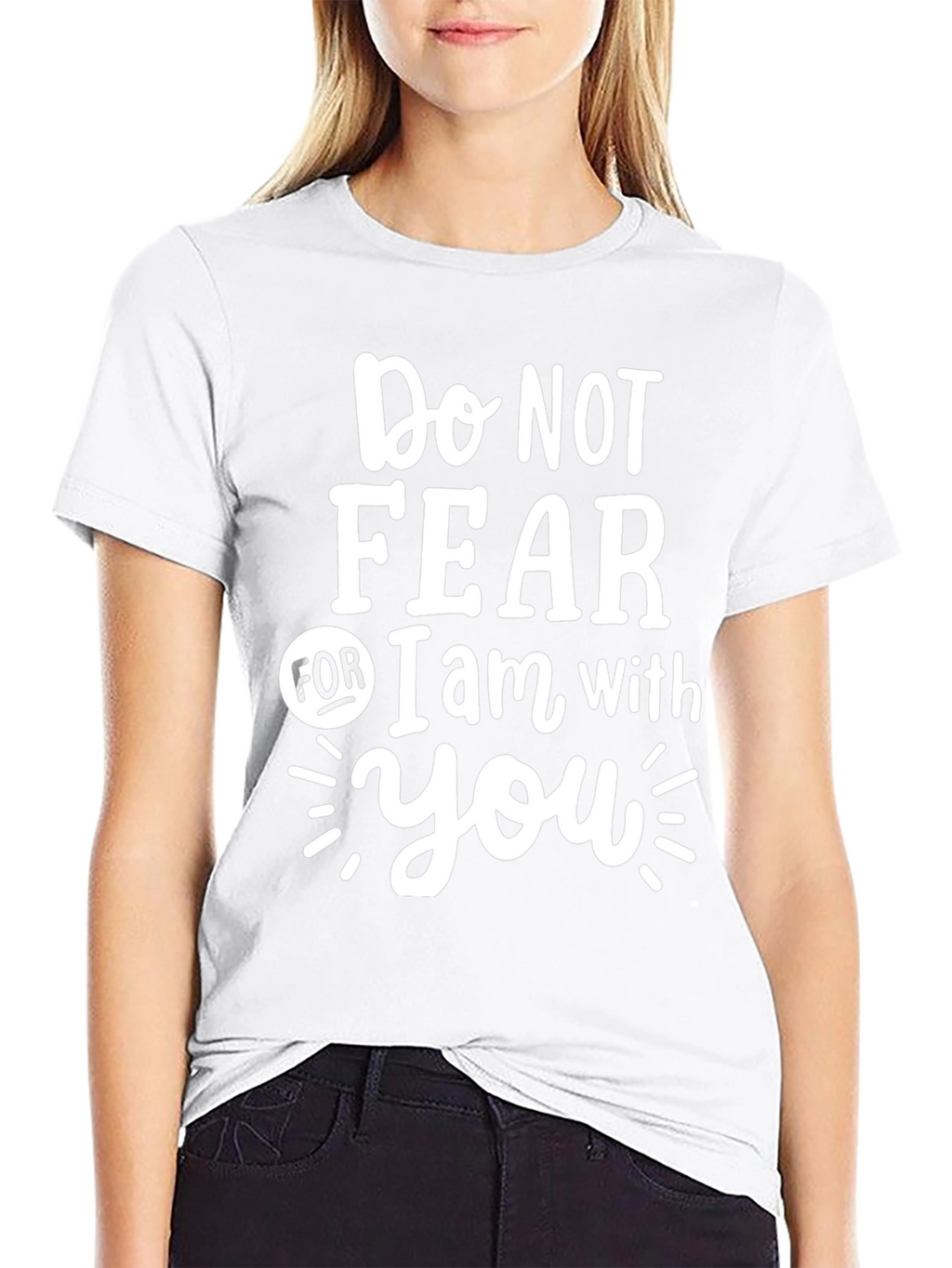 Do Not Fear Graphic Tee - Black