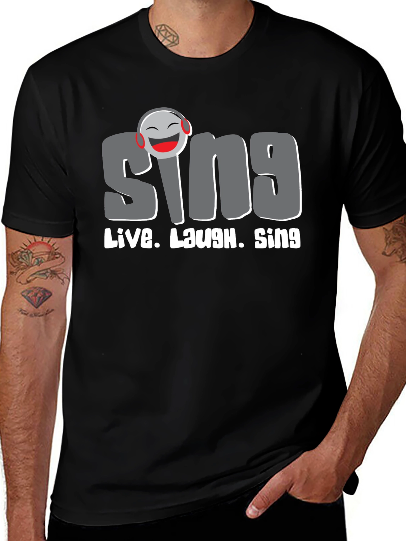 Sing Live Laugh T-Shirt
