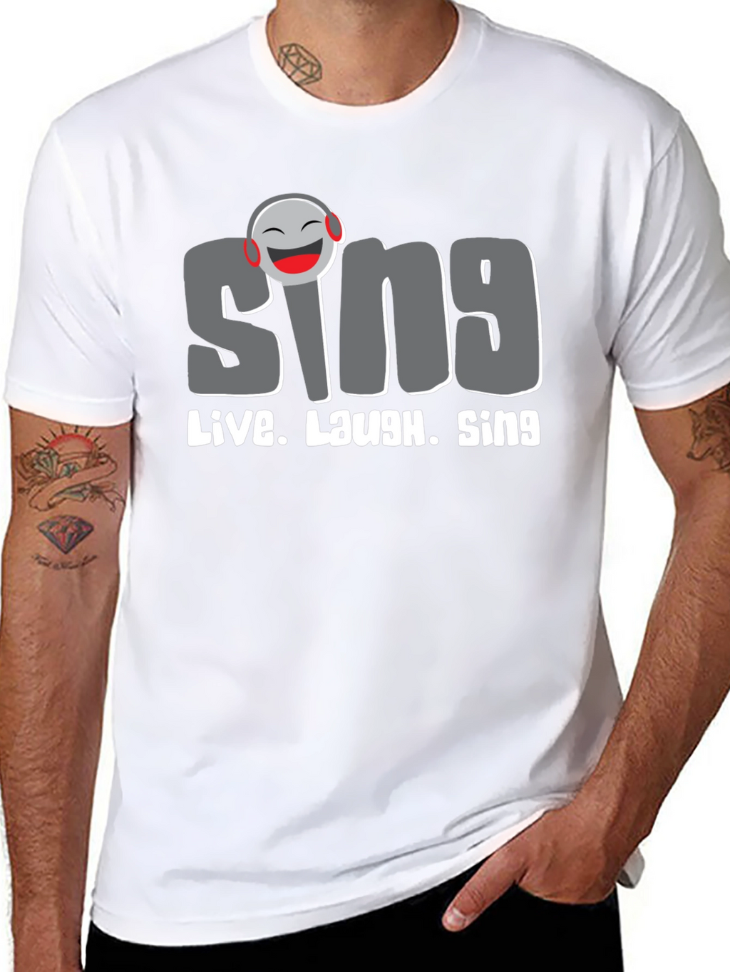 Sing Live Laugh T-Shirt