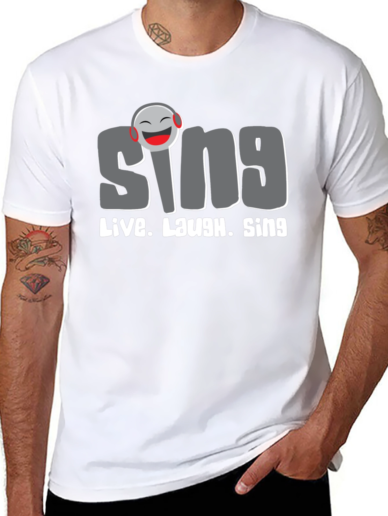 Sing Live Laugh T-Shirt