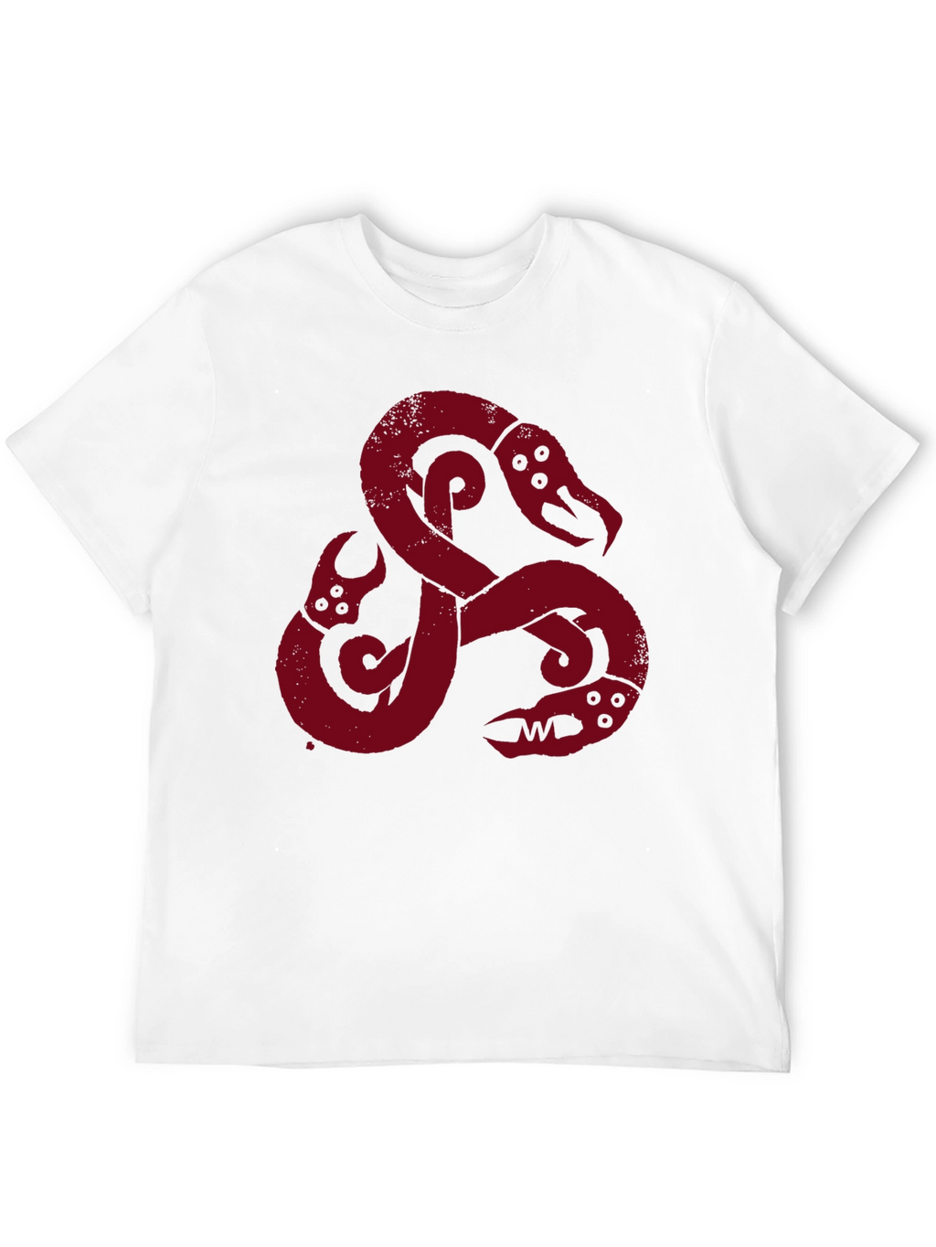 Viking Serpent Graphic Tee - Mens Black T-Shirt