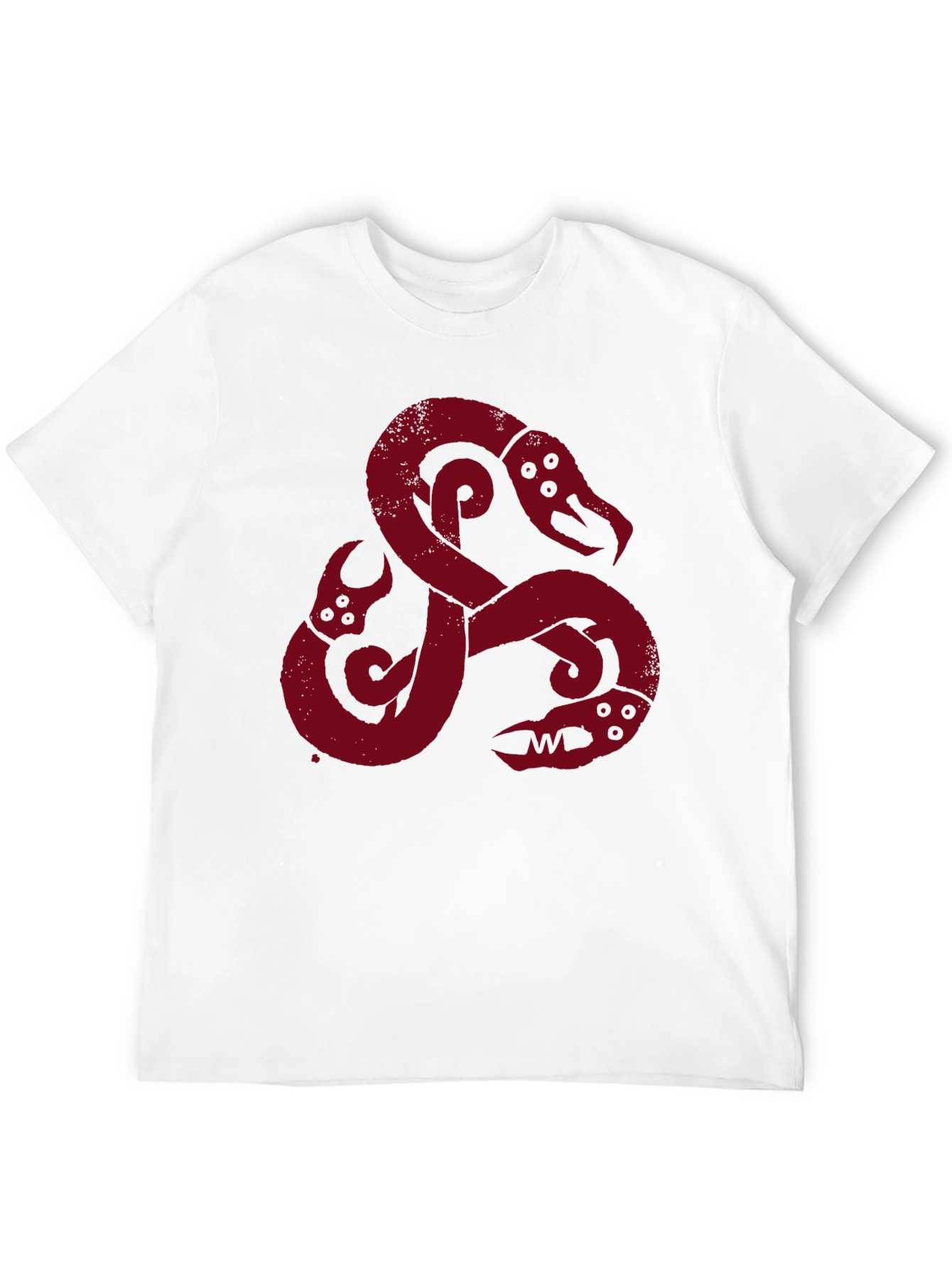 Viking Serpent Graphic Tee - Mens Black T-Shirt