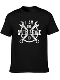 I Am The Warranty Graphic T-Shirt - Black